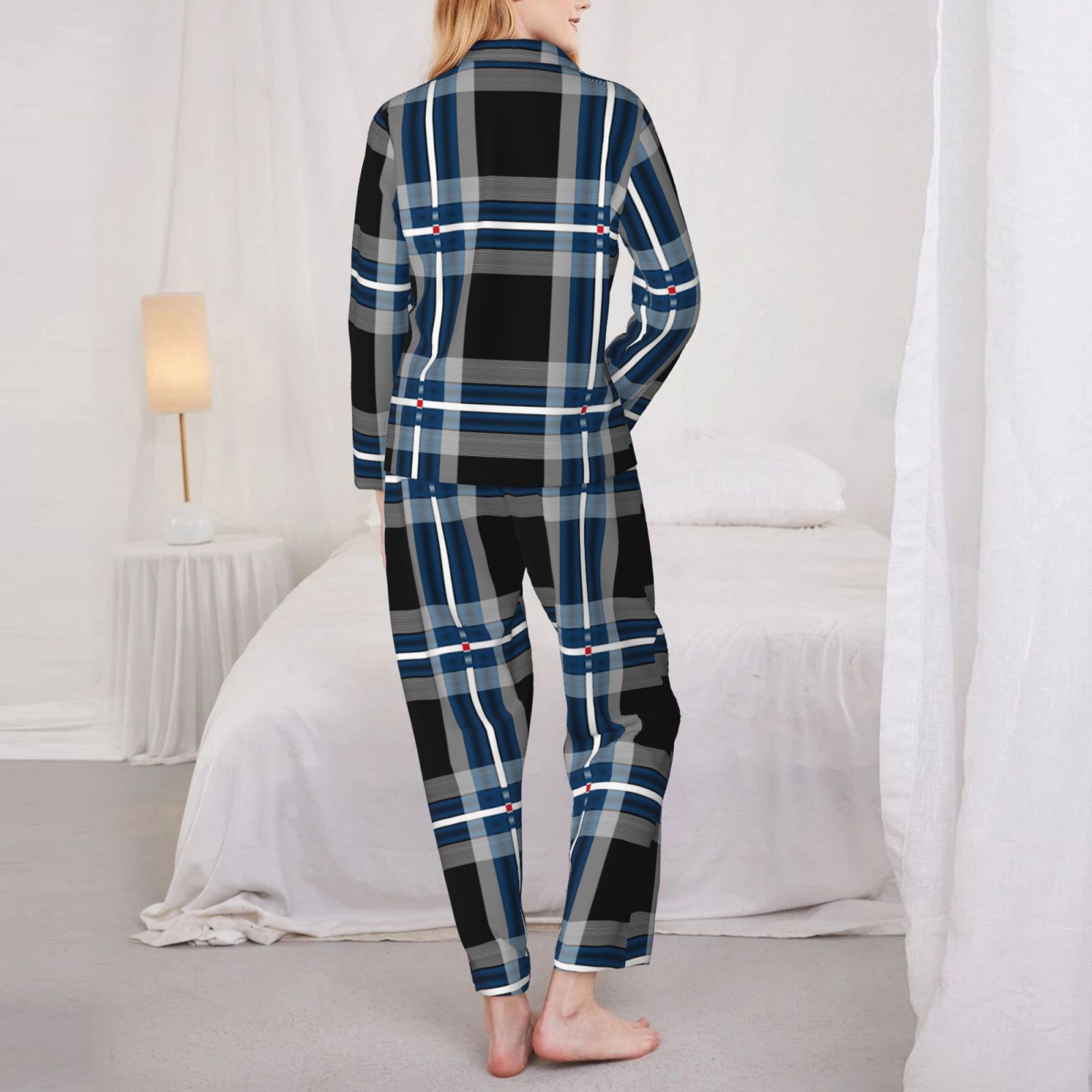 Women's Long-Sleeved Pajama Set