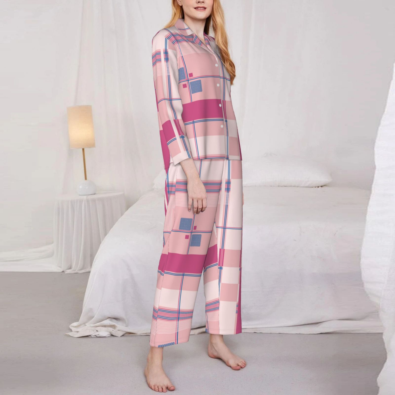 Women's Long-Sleeved Pajama Set