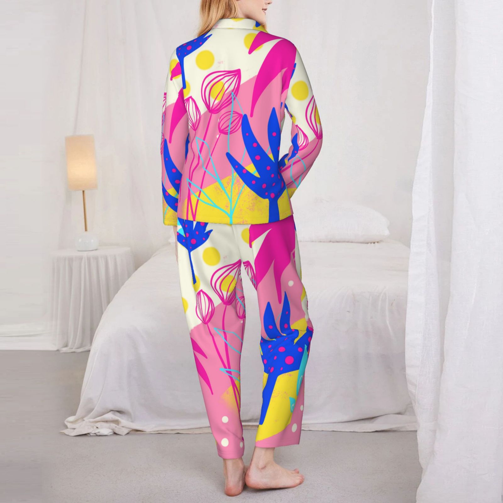 Women's Long-Sleeved Pajama Set