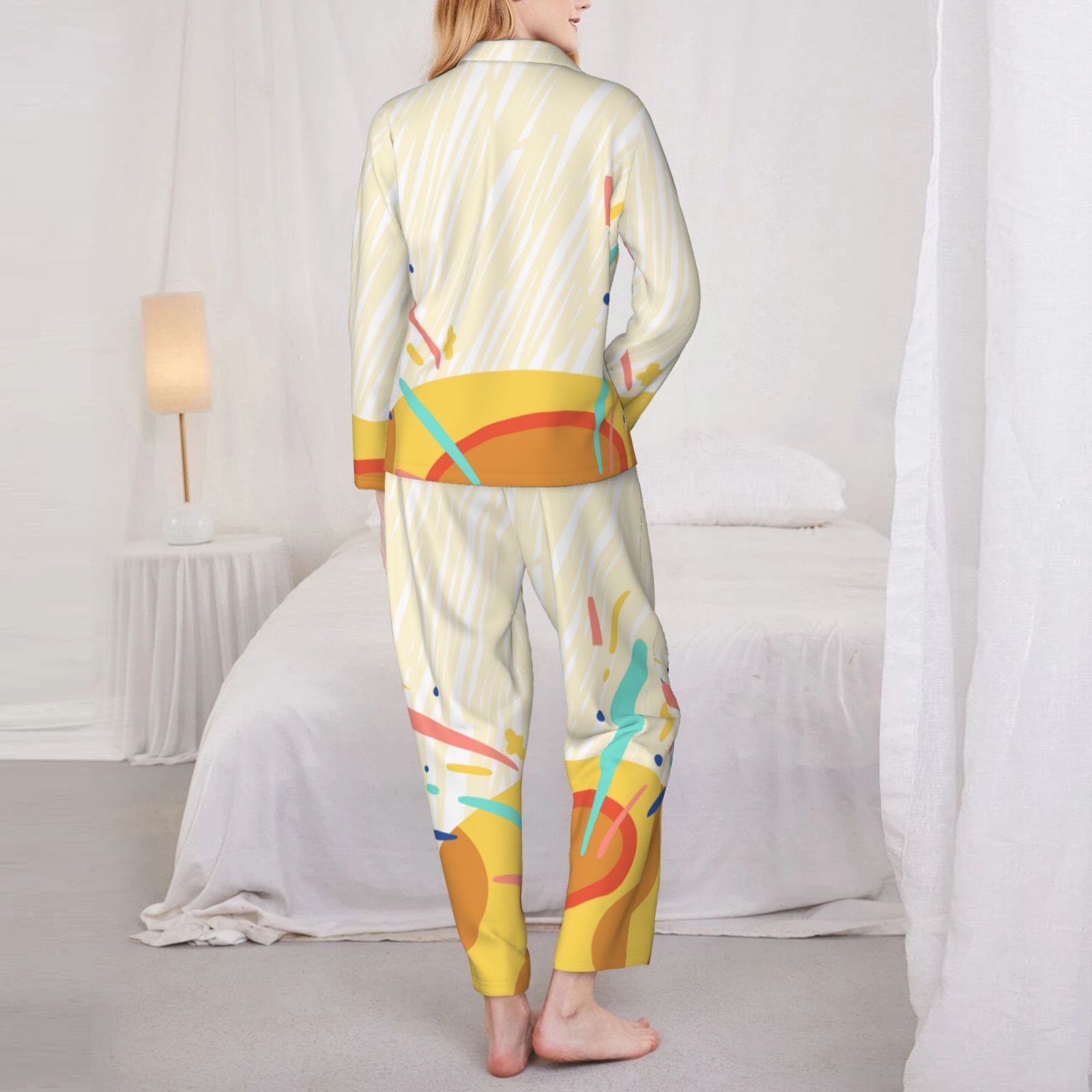 Women's Long-Sleeved Pajama Set