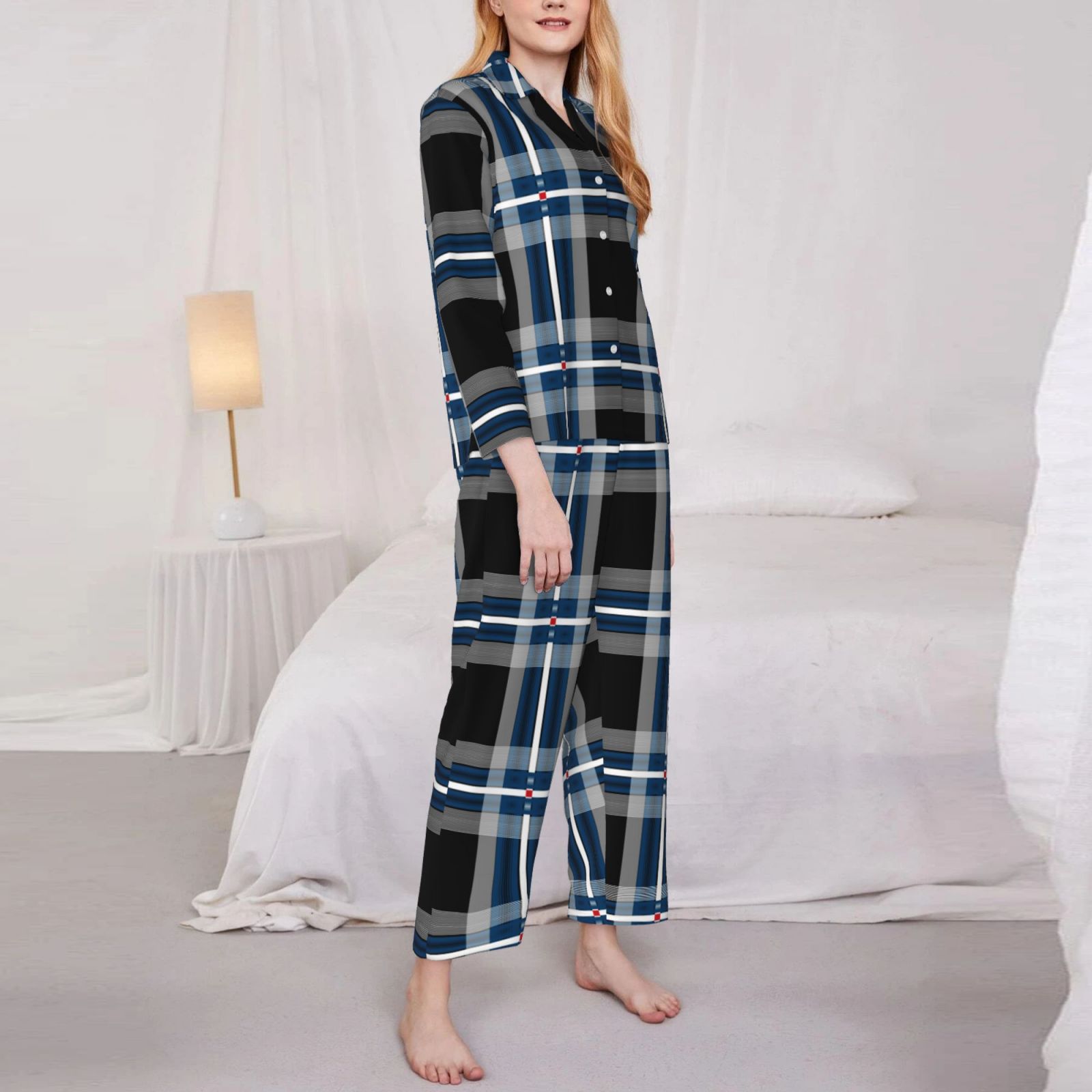 Women's Long-Sleeved Pajama Set