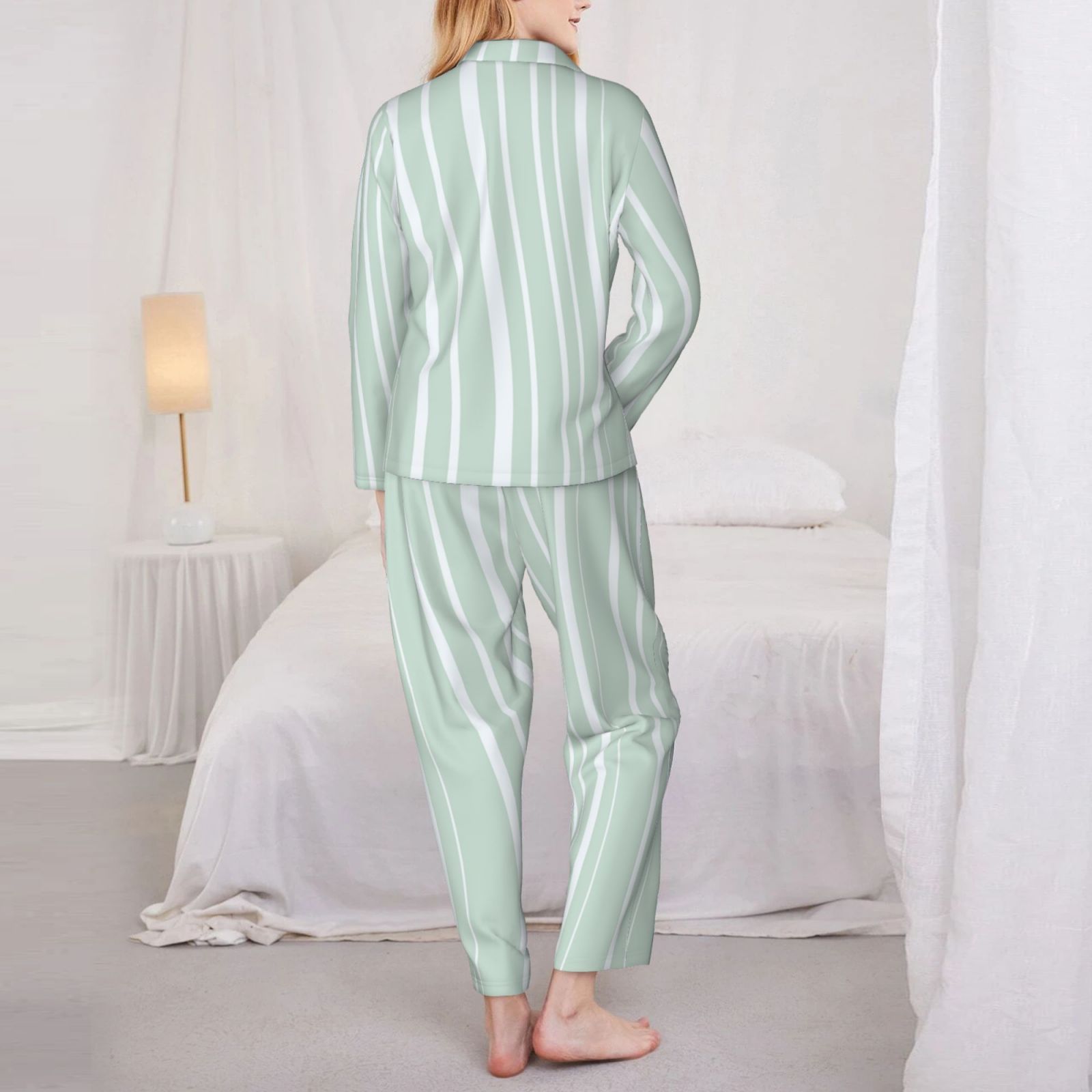 Women's Long-Sleeved Pajama Set