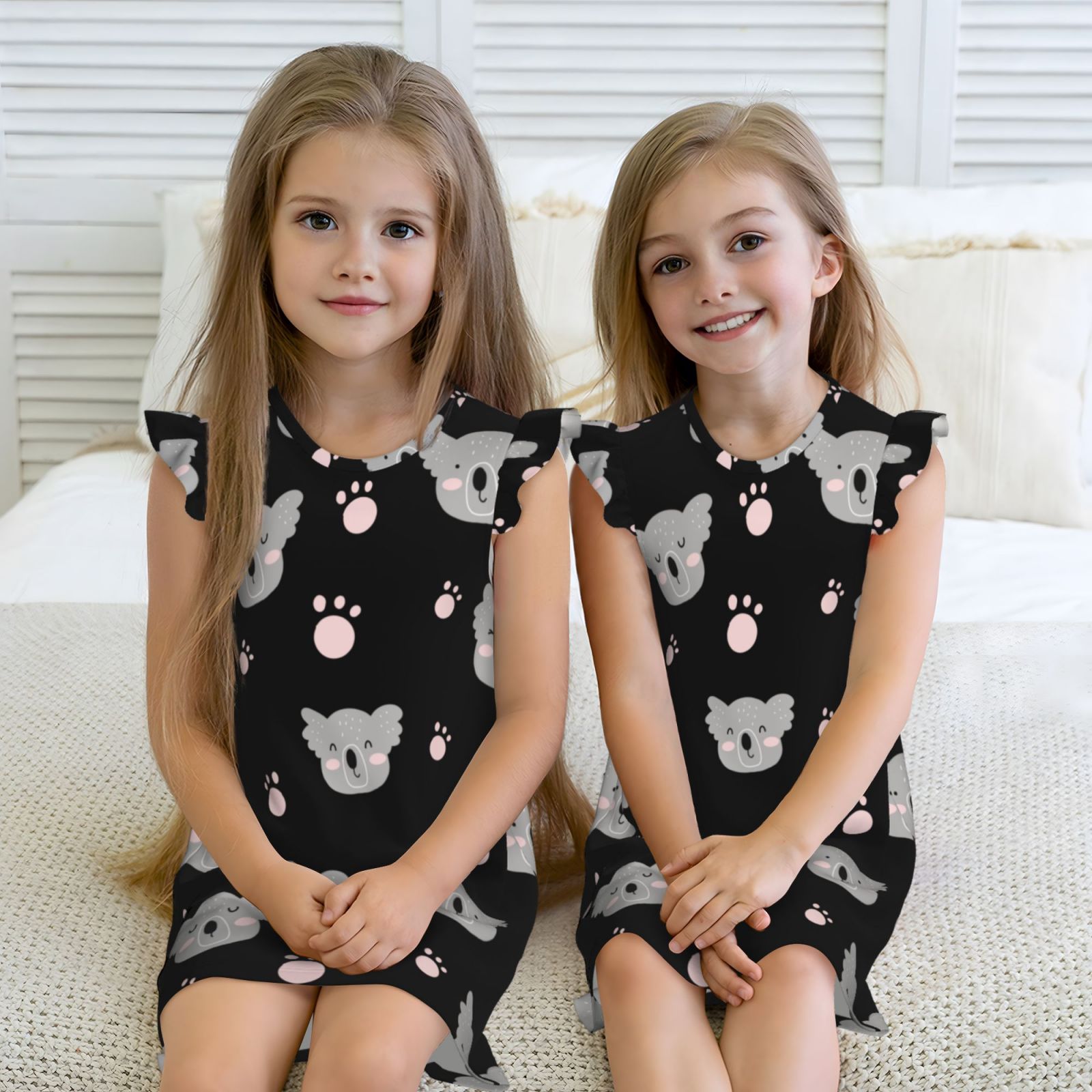 Girls Nightgowns Pajamas Dress