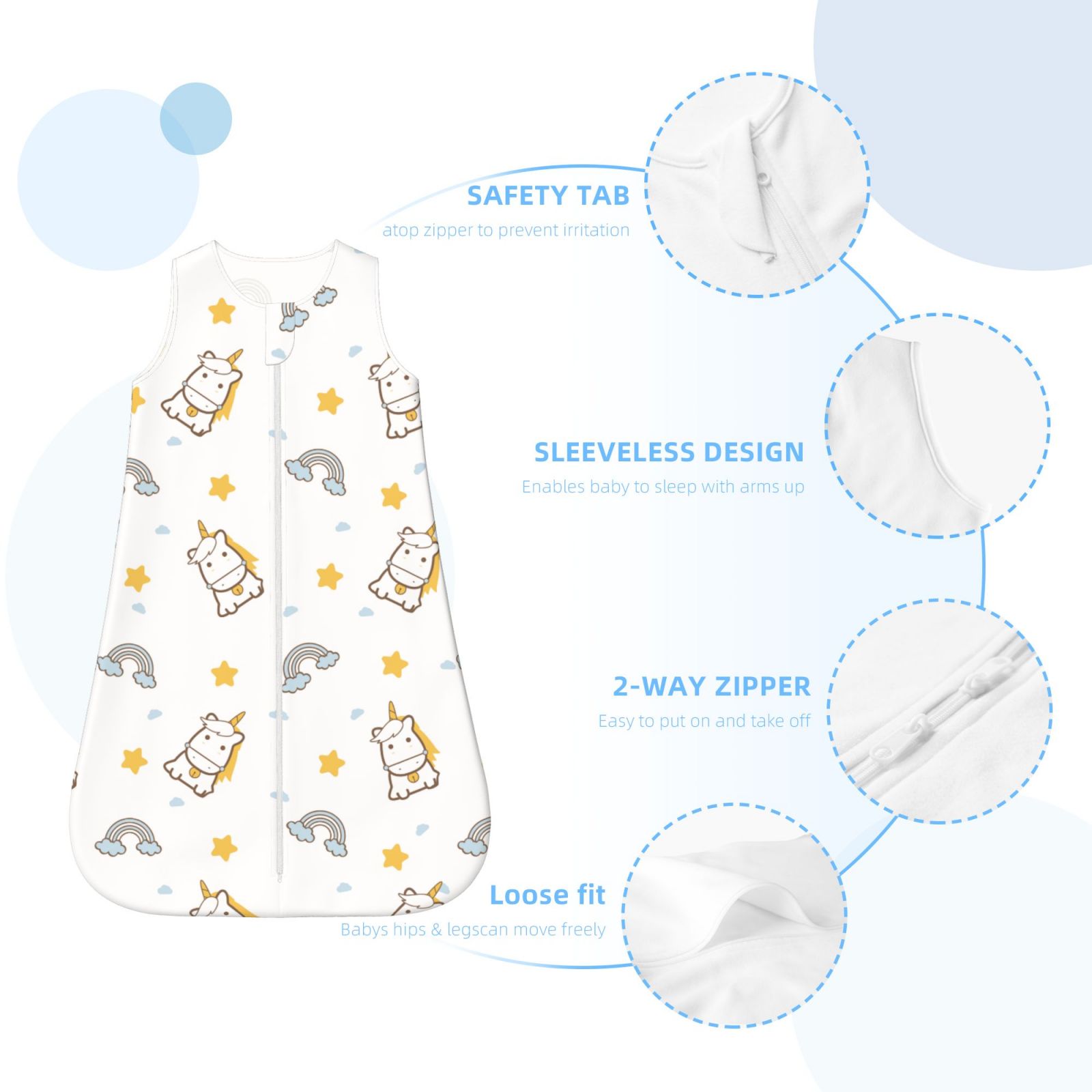 Baby Sleeveless Sleeping Bag