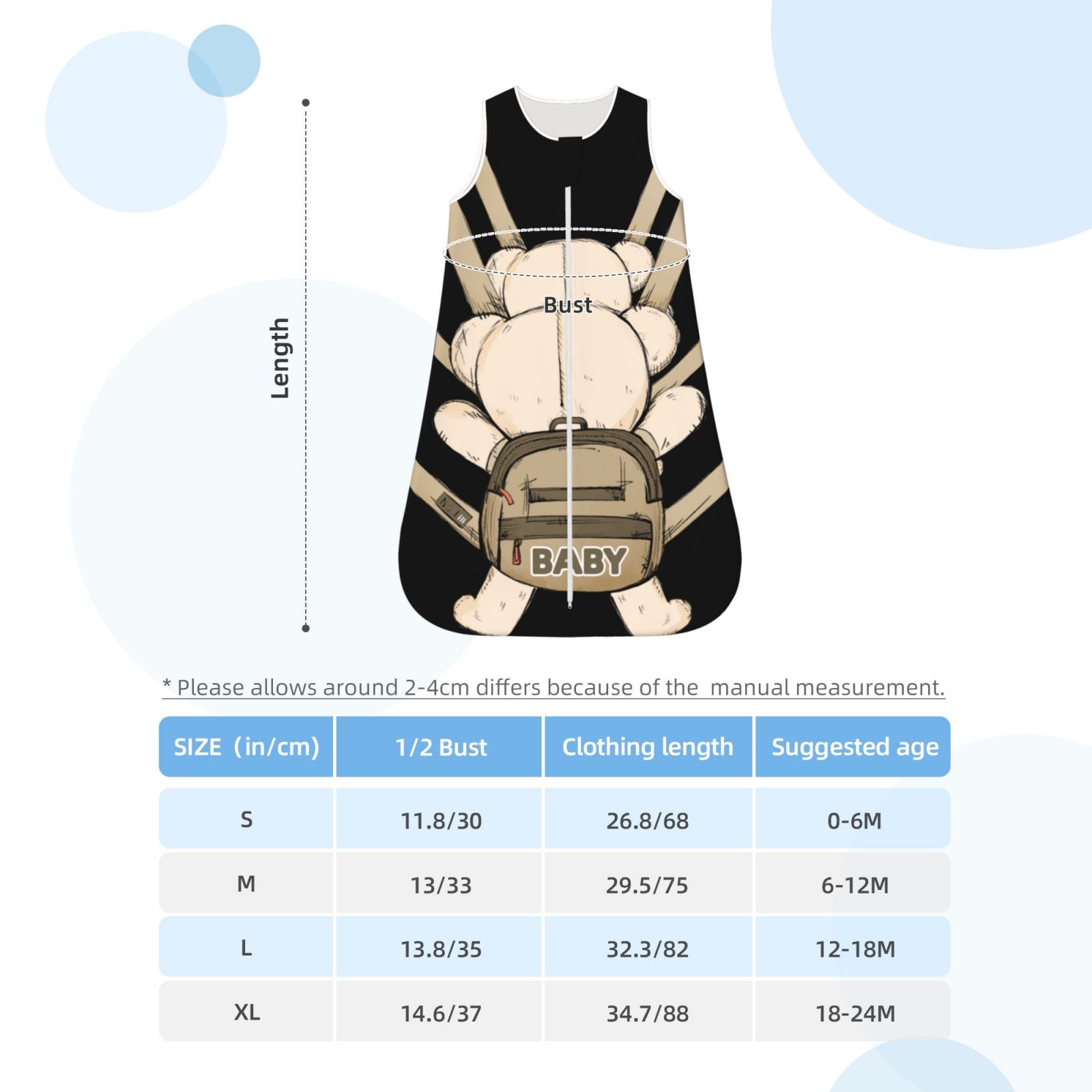 Baby Sleeveless Sleeping Bag