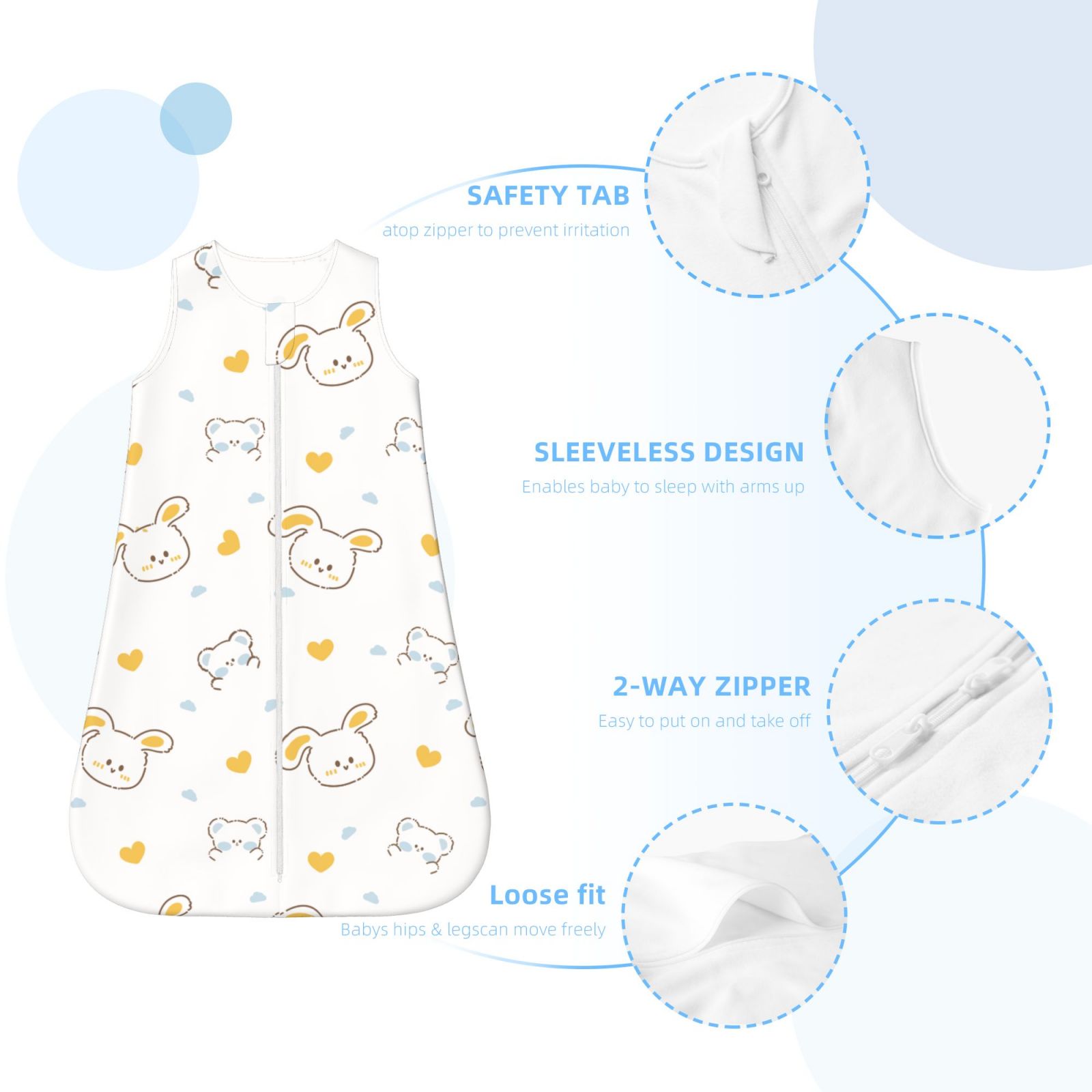 Baby Sleeveless Sleeping Bag