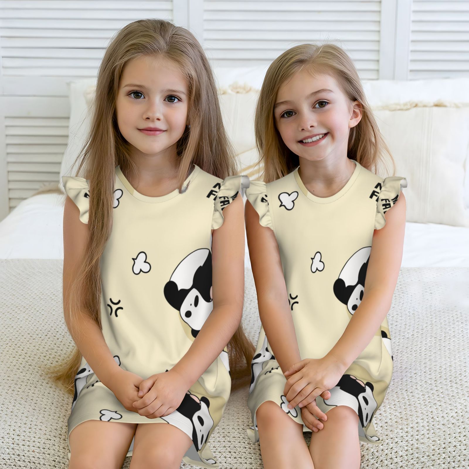 Girls Nightgowns Pajamas Dress