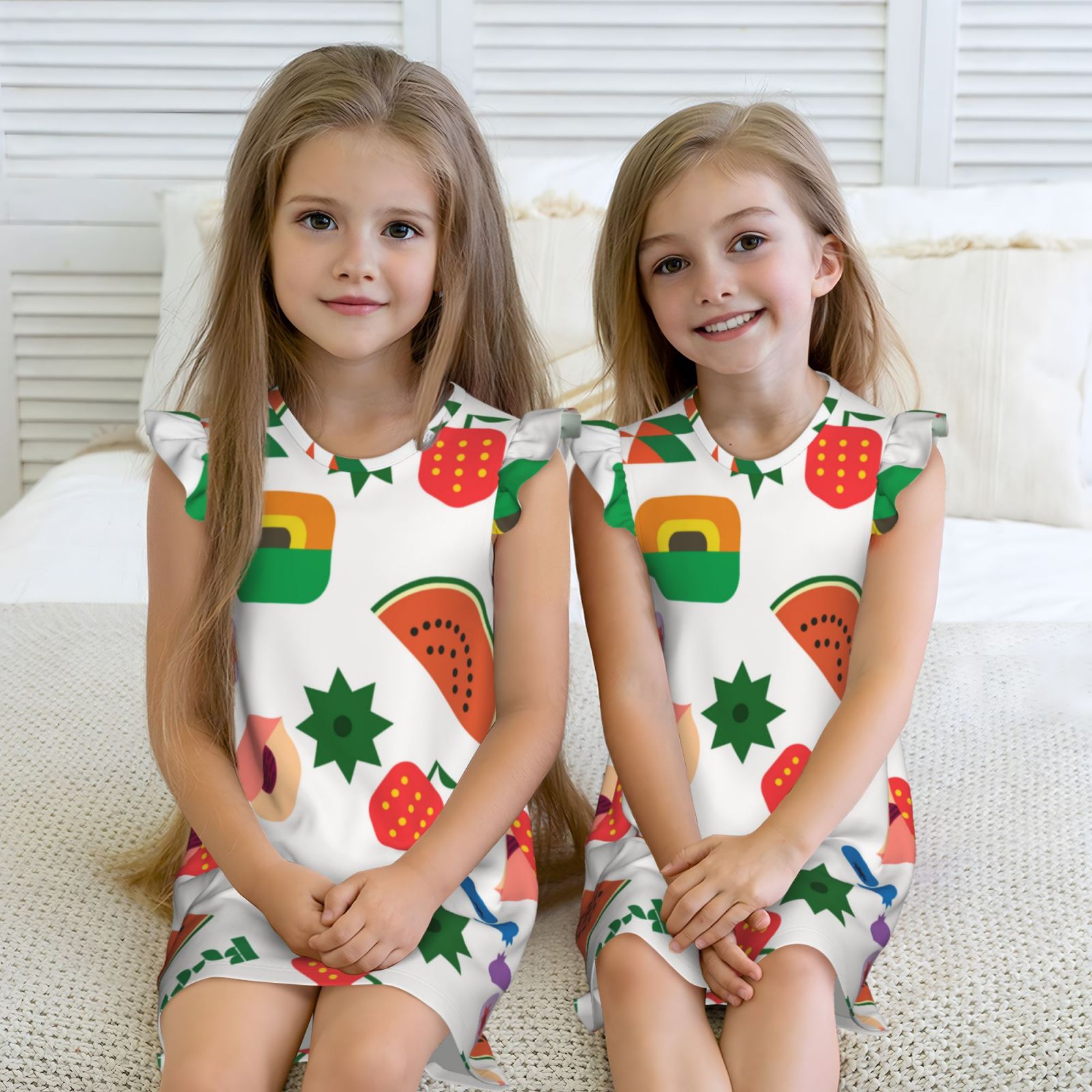 Girls Nightgowns Pajamas Dress