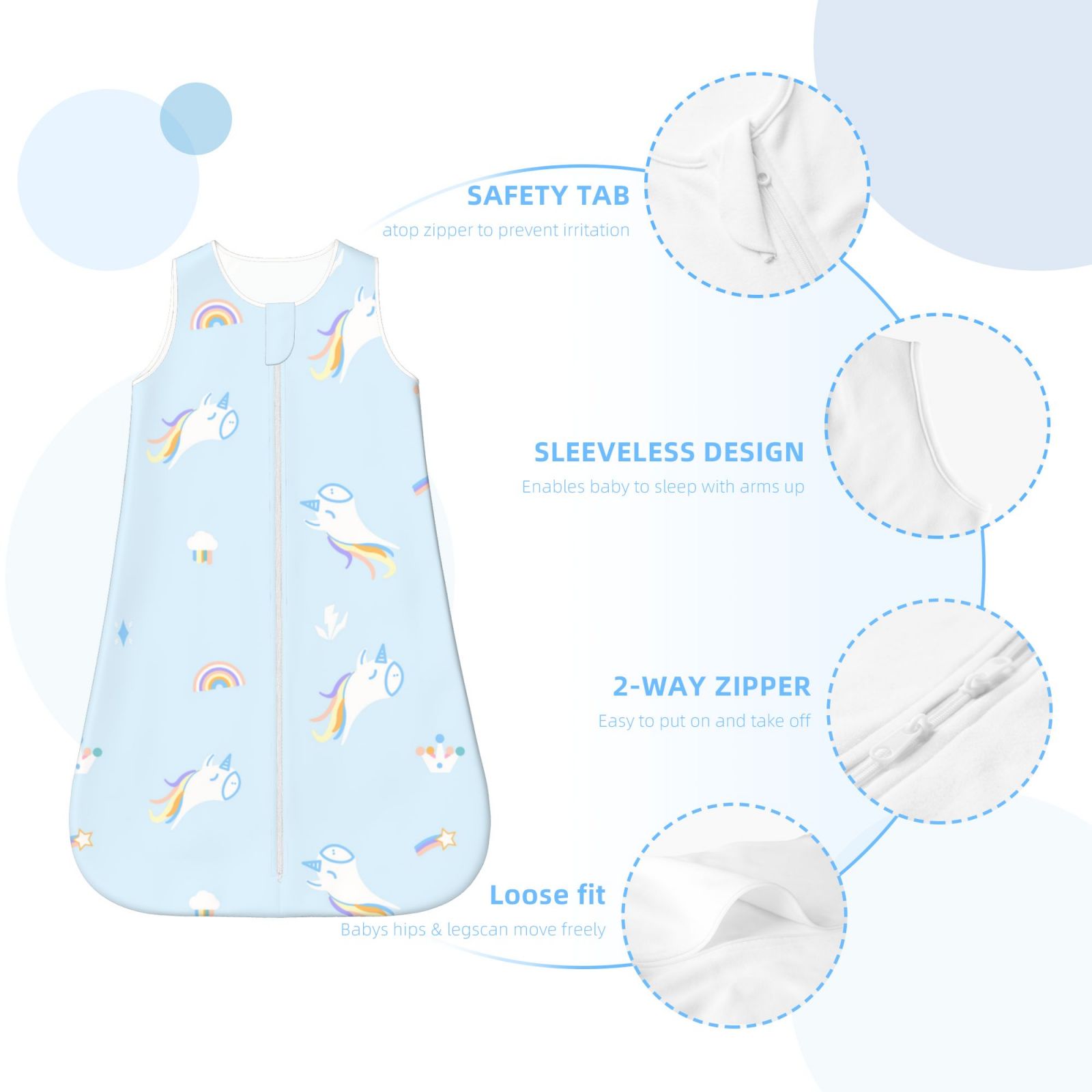 Baby Sleeveless Sleeping Bag