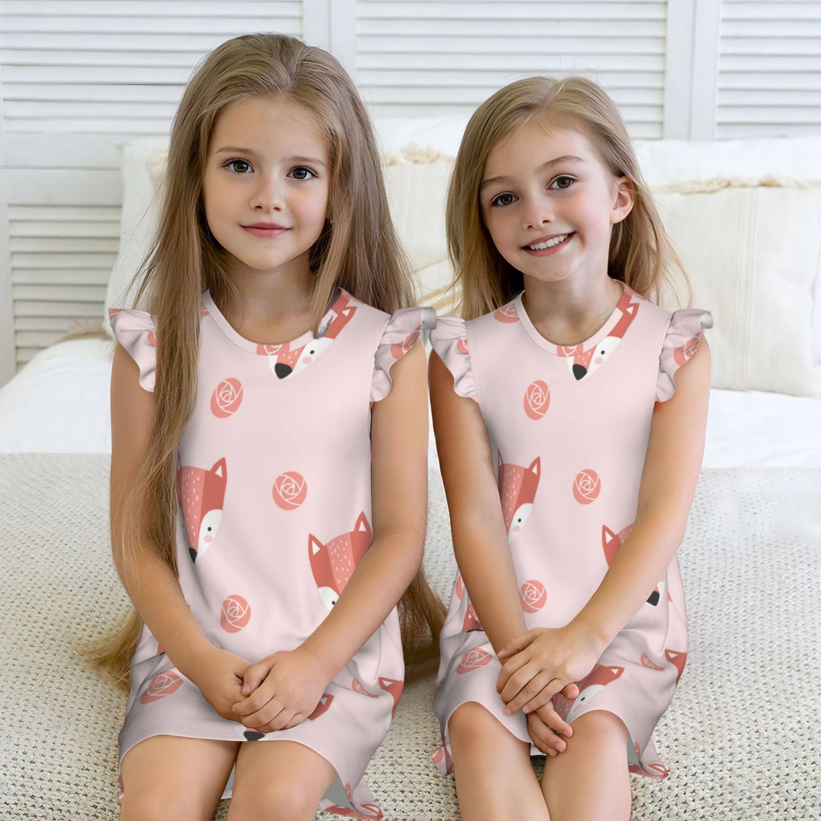 Girls Nightgowns Pajamas Dress