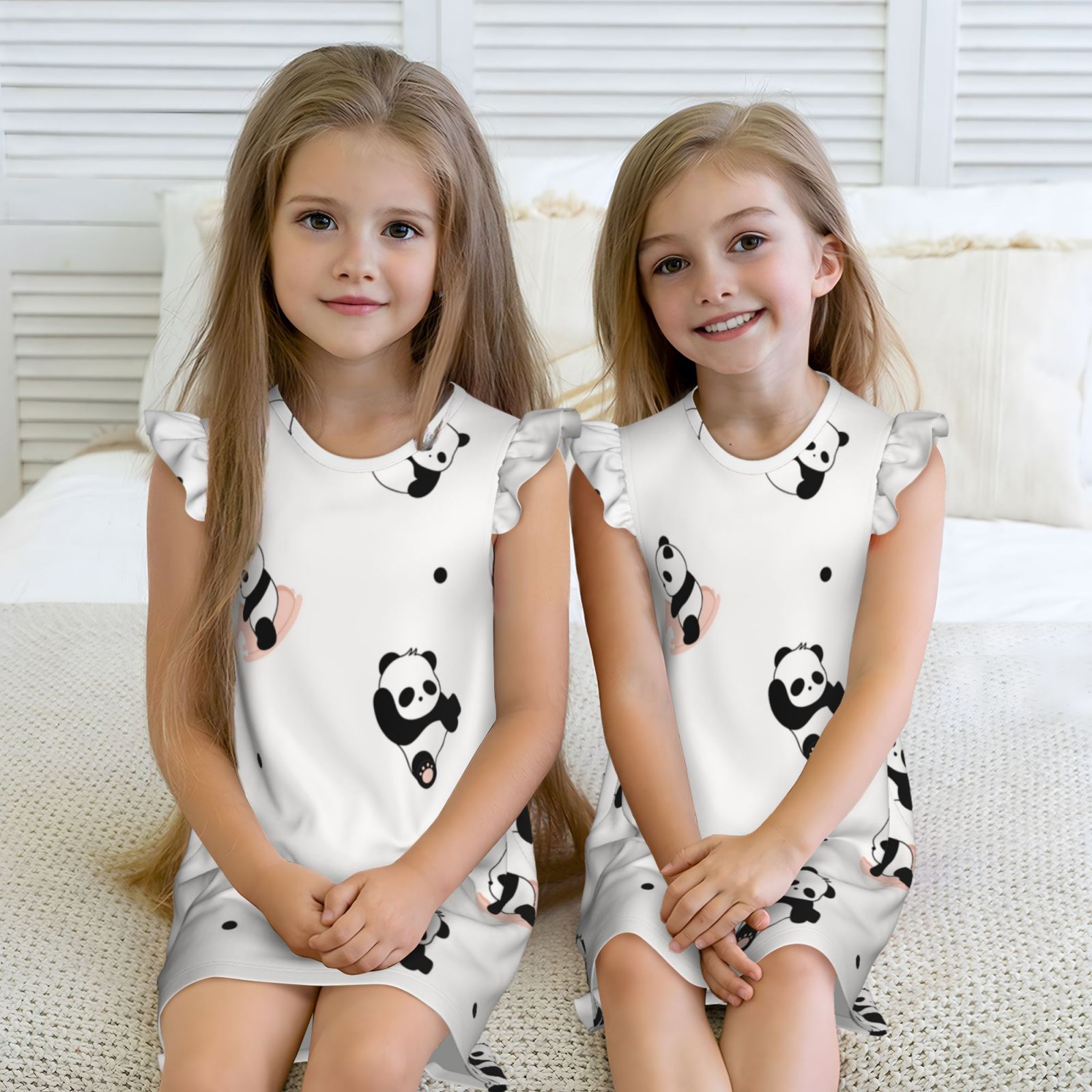 Girls Nightgowns Pajamas Dress