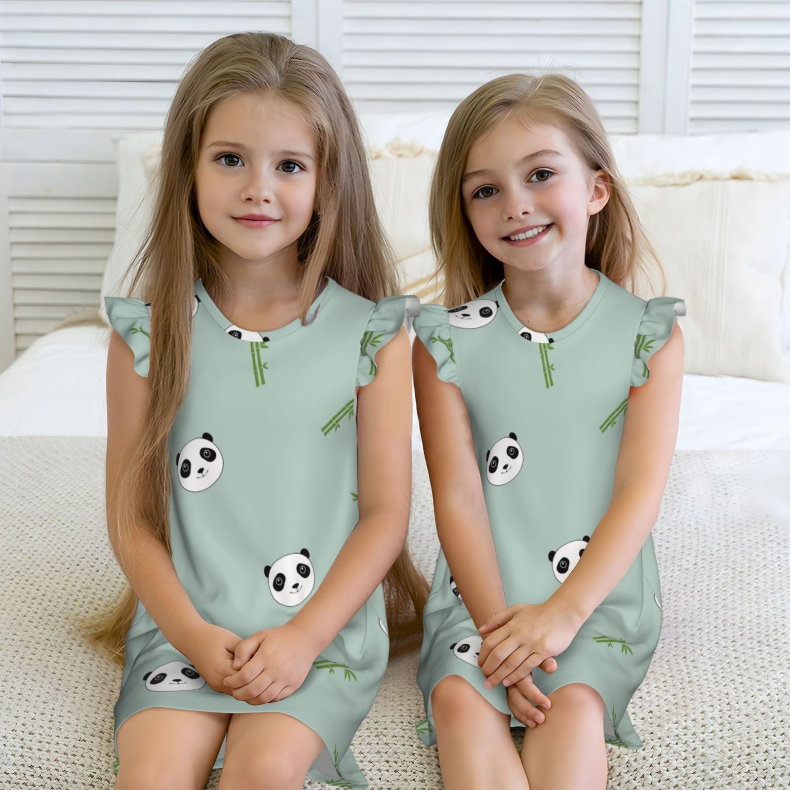 Girls Nightgowns Pajamas Dress