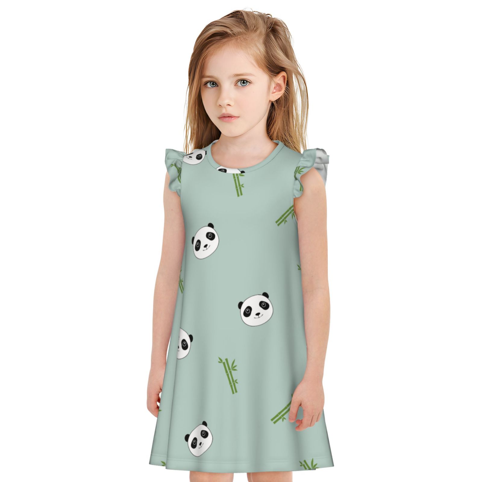 Girls Nightgowns Pajamas Dress