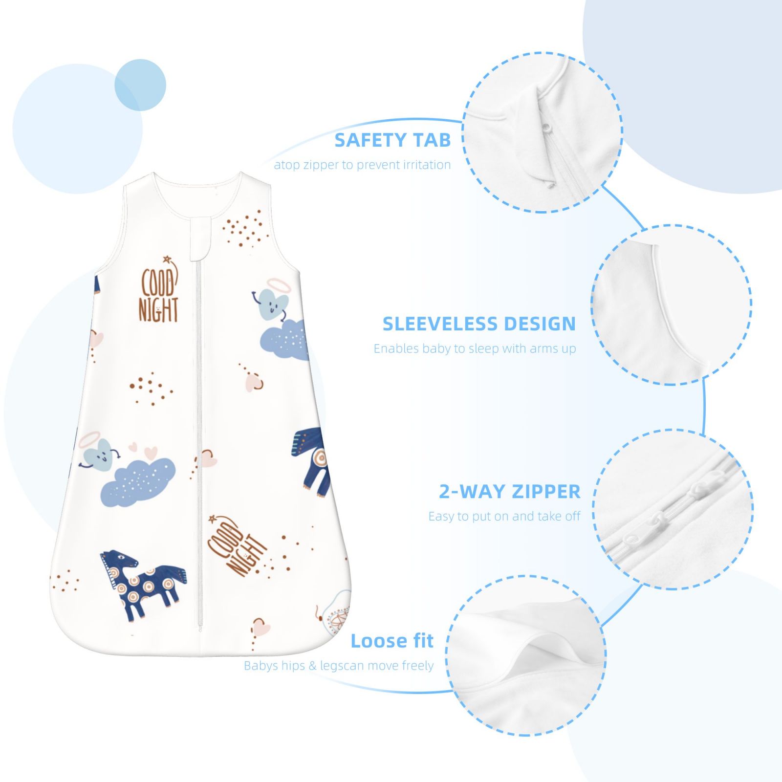 Baby Sleeveless Sleeping Bag