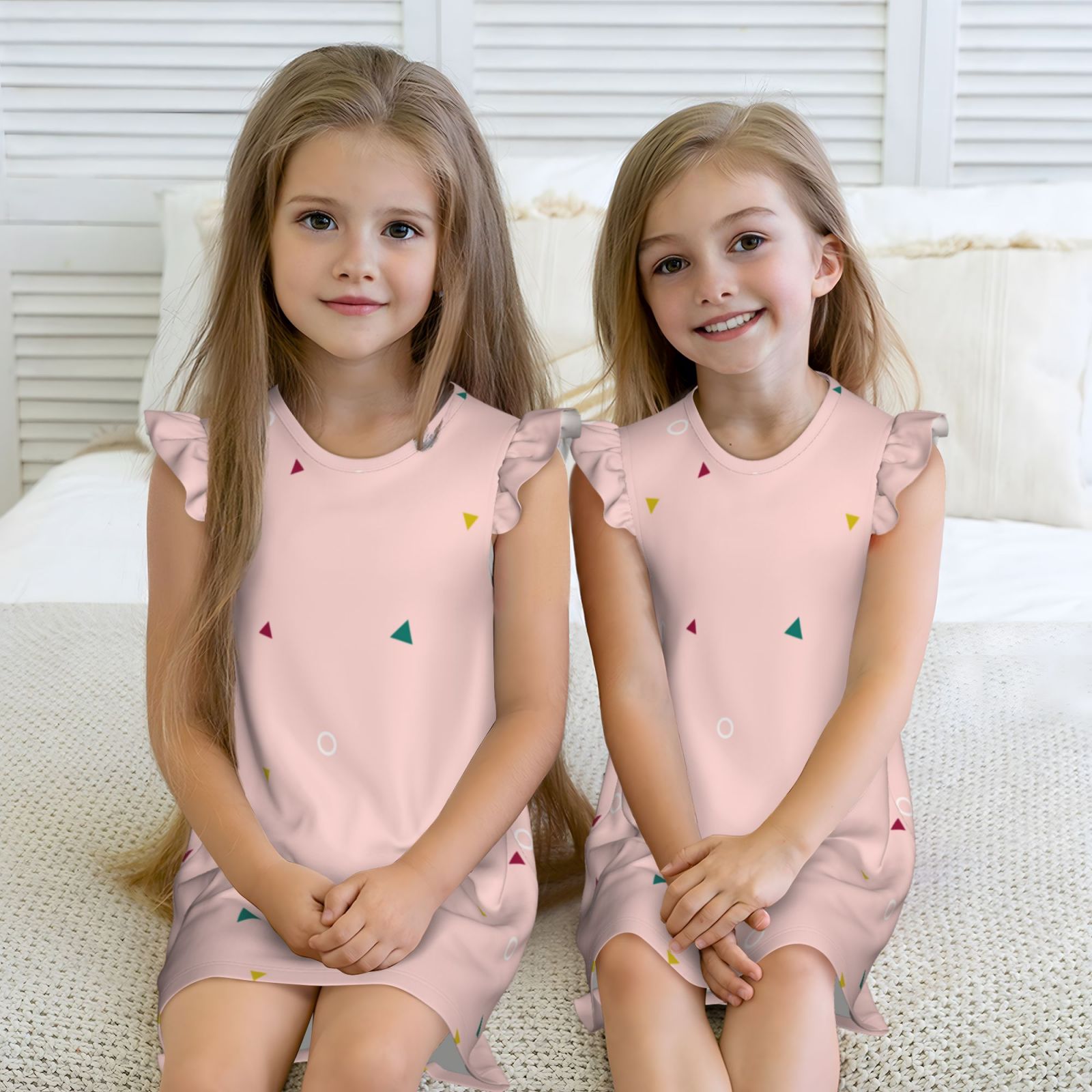 Girls Nightgowns Pajamas Dress