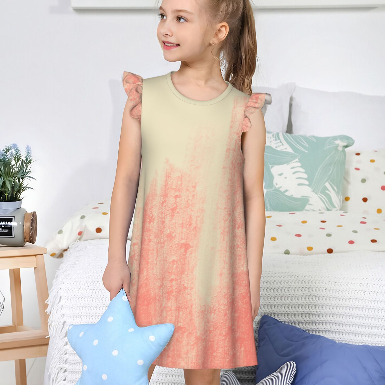 Girls Nightgowns Pajamas Dress