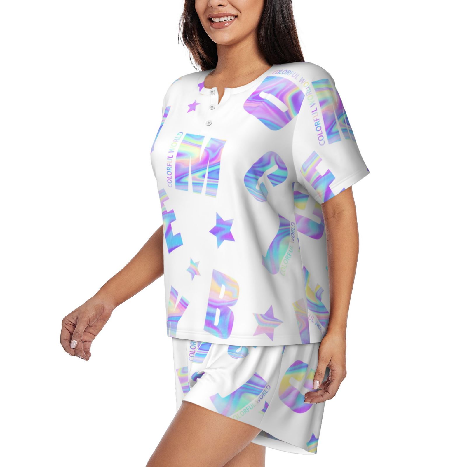 Women's Short-Sleeved Pajama