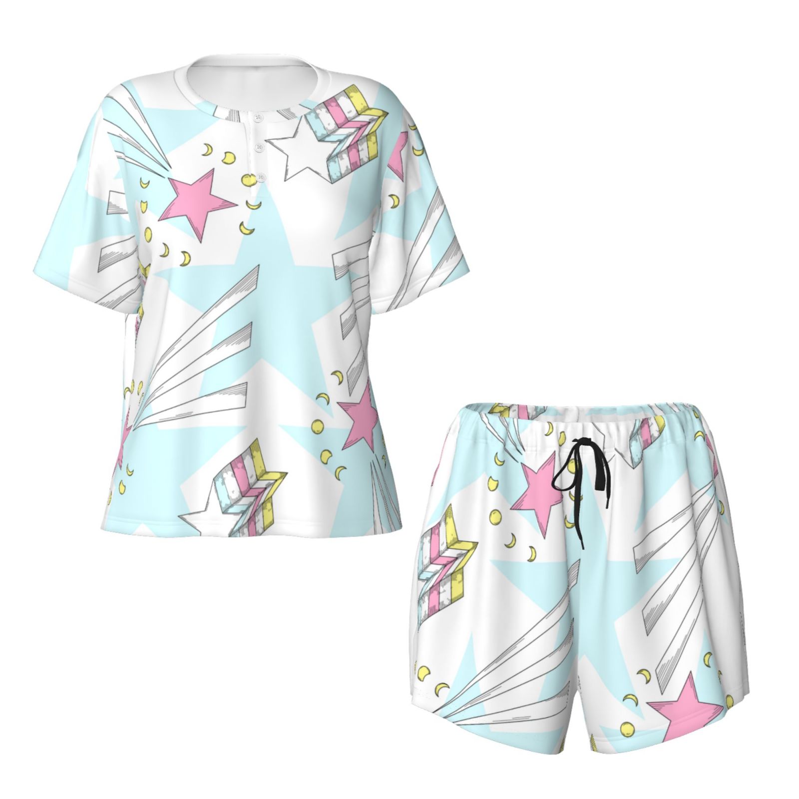 Women's Short-Sleeved Pajama