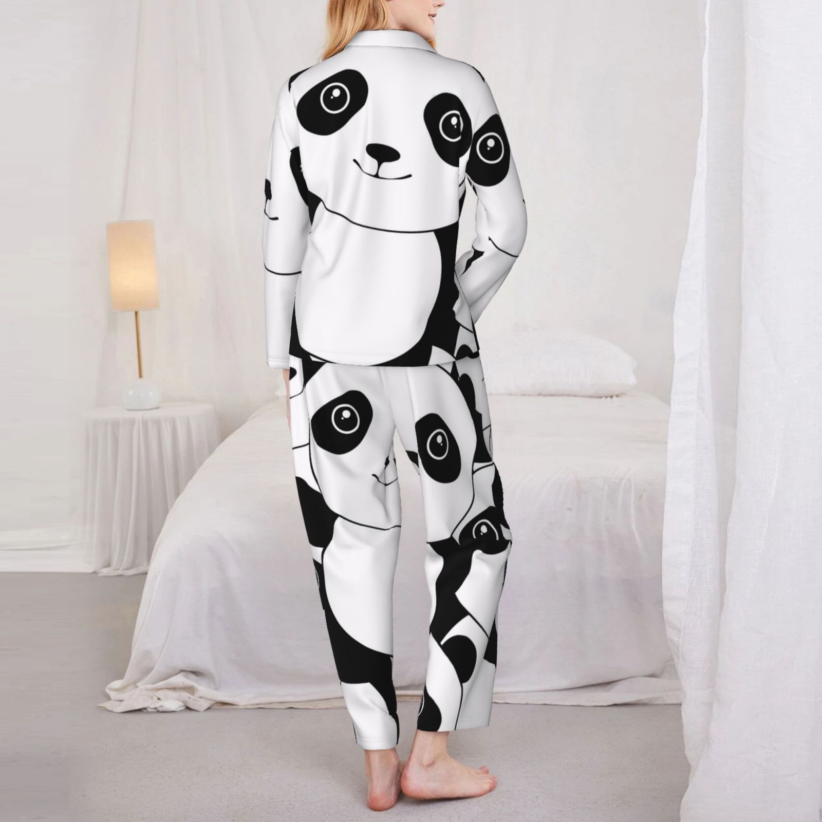 Women's Long-Sleeved Pajama Set