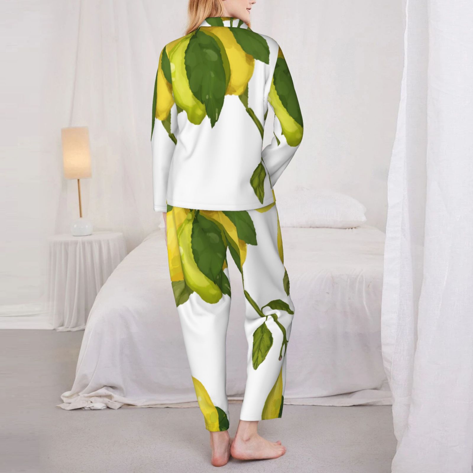 Women's Long-Sleeved Pajama Set