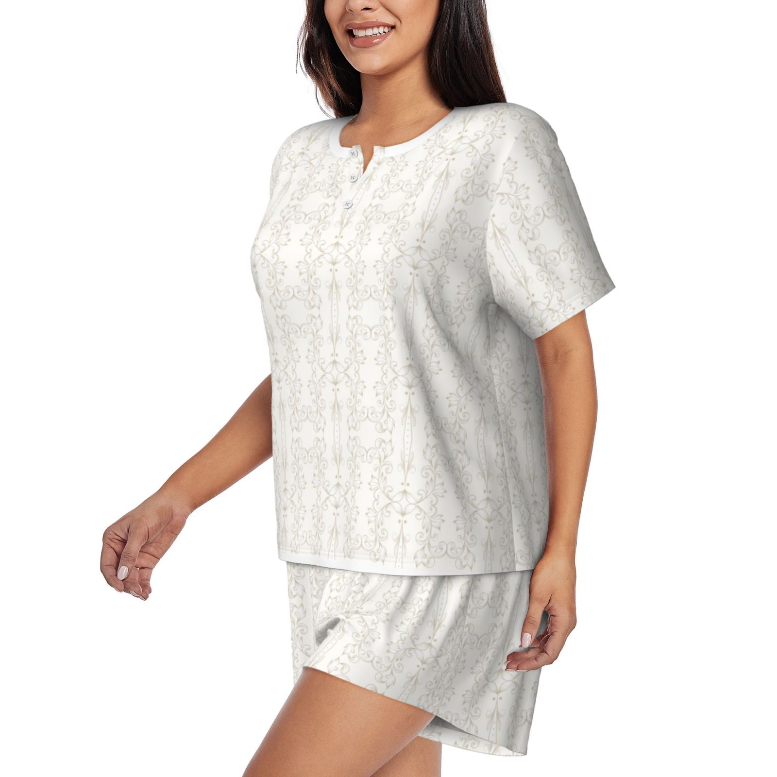 Women's Short-Sleeved Pajama