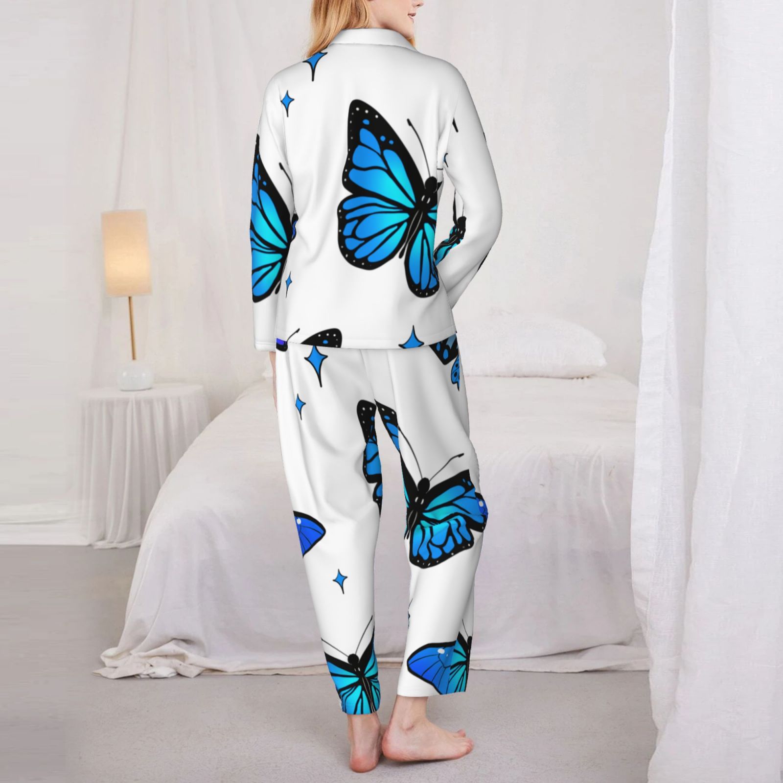 Women's Long-Sleeved Pajama Set