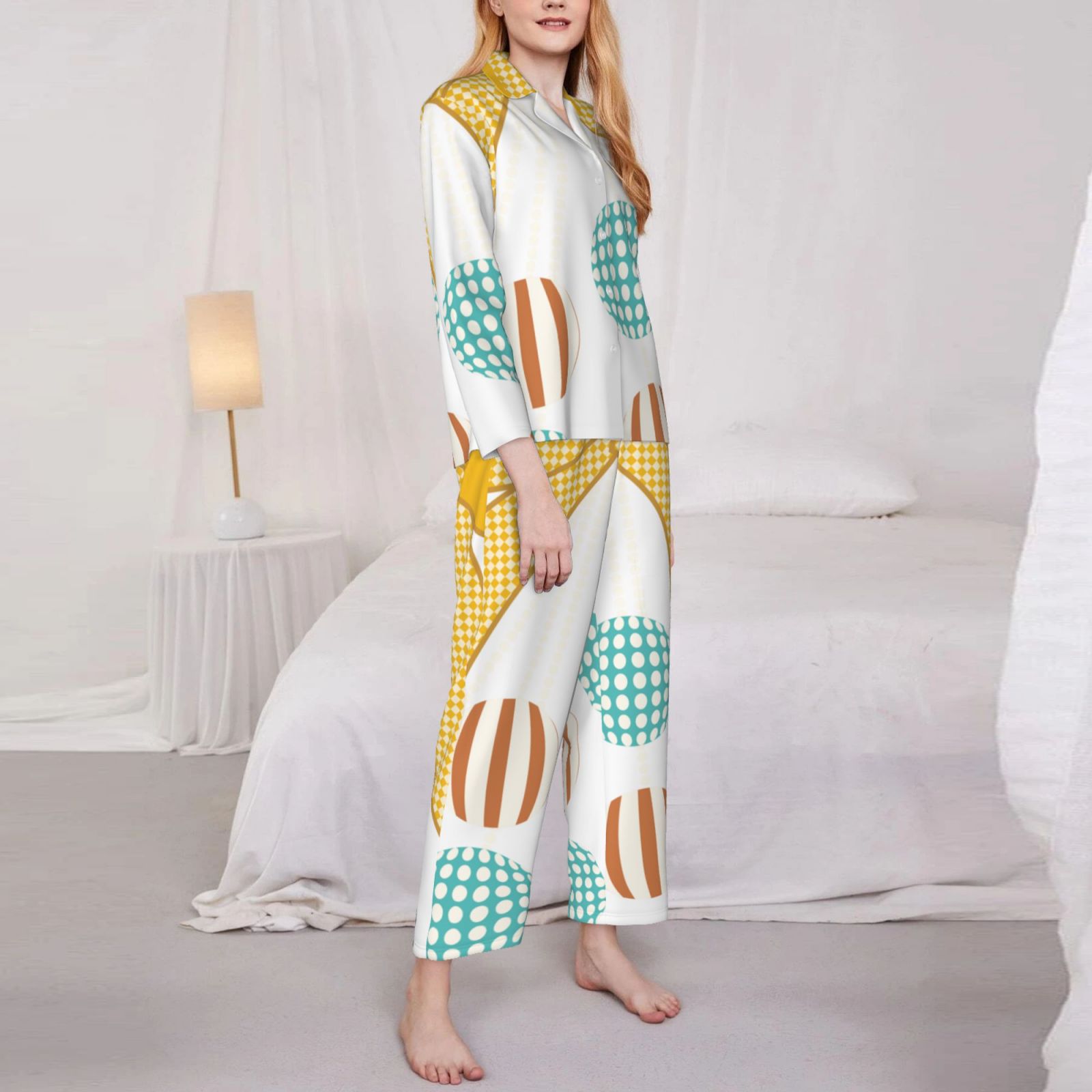 Women's Long-Sleeved Pajama Set