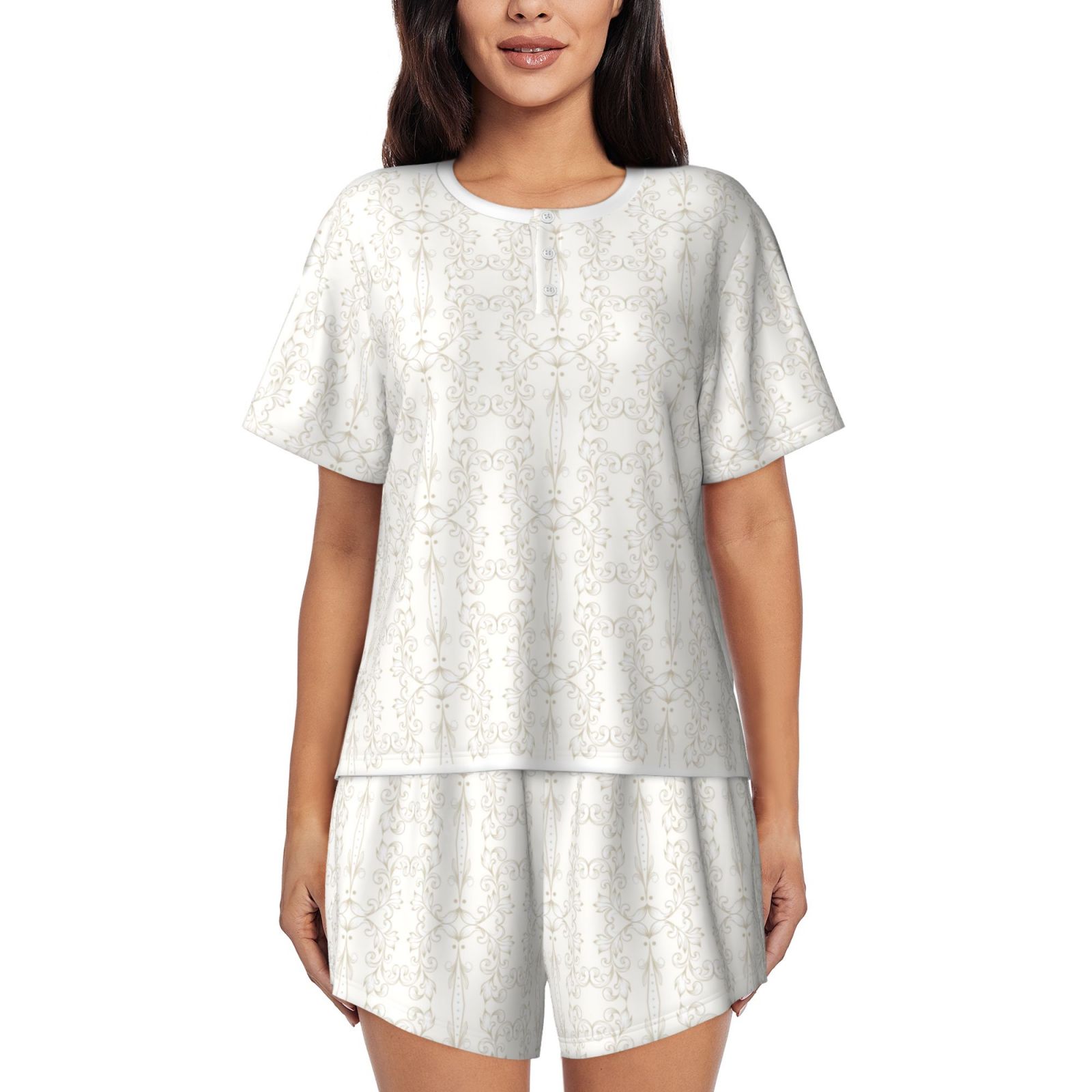 Women's Short-Sleeved Pajama