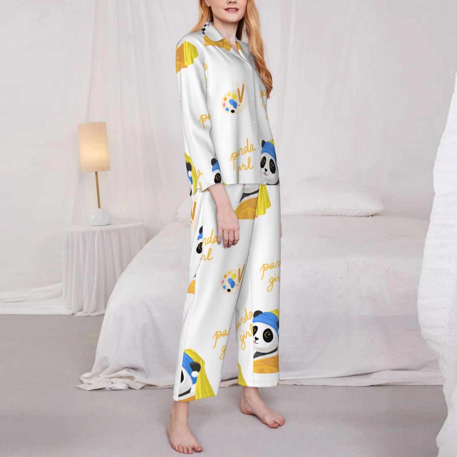 Women's Long-Sleeved Pajama Set