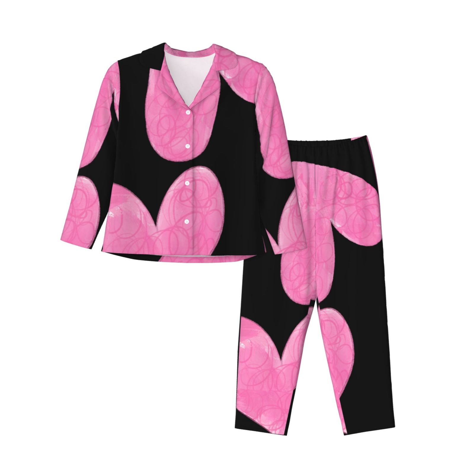 Women's Long-Sleeved Pajama Set