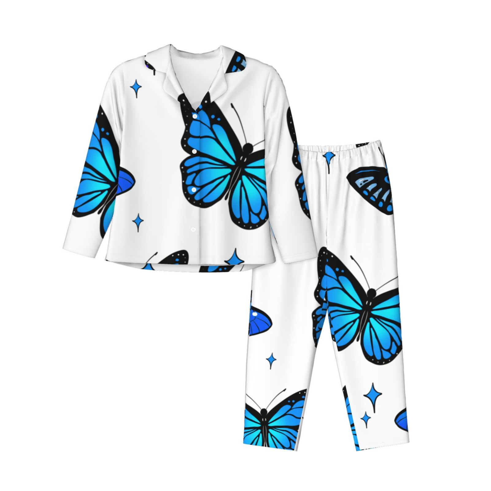 Women's Long-Sleeved Pajama Set