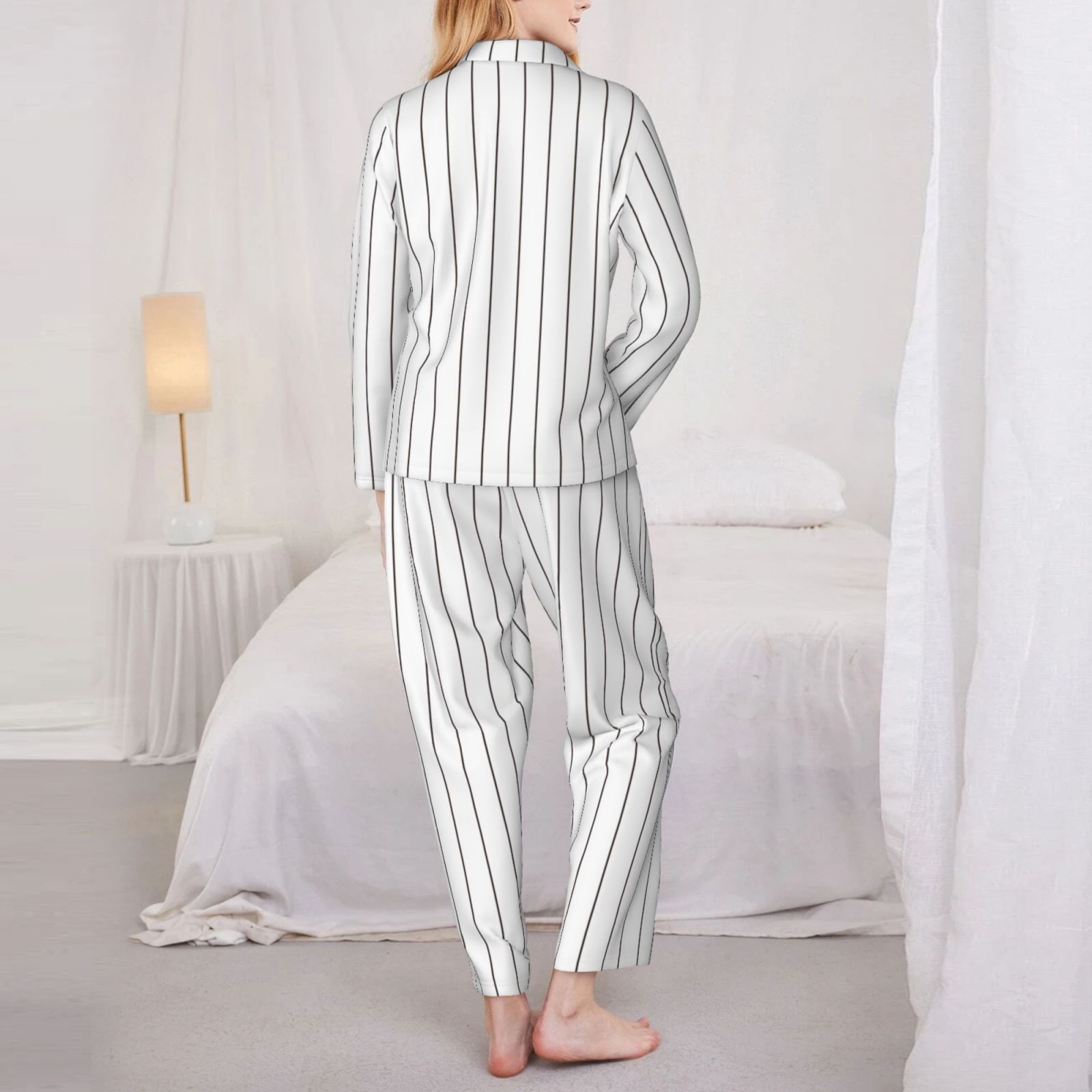 Women's Long-Sleeved Pajama Set