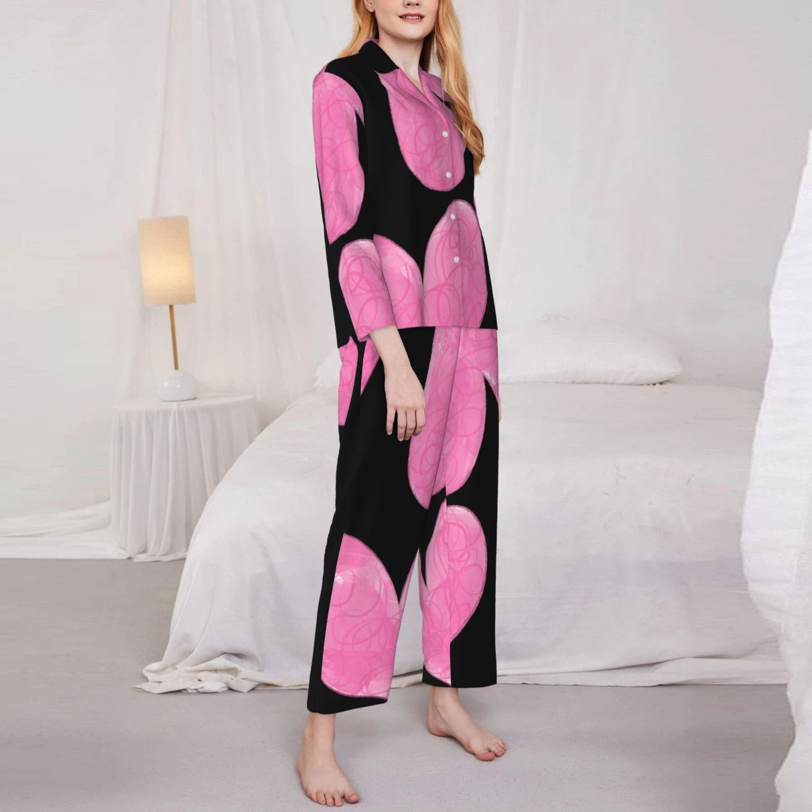 Women's Long-Sleeved Pajama Set