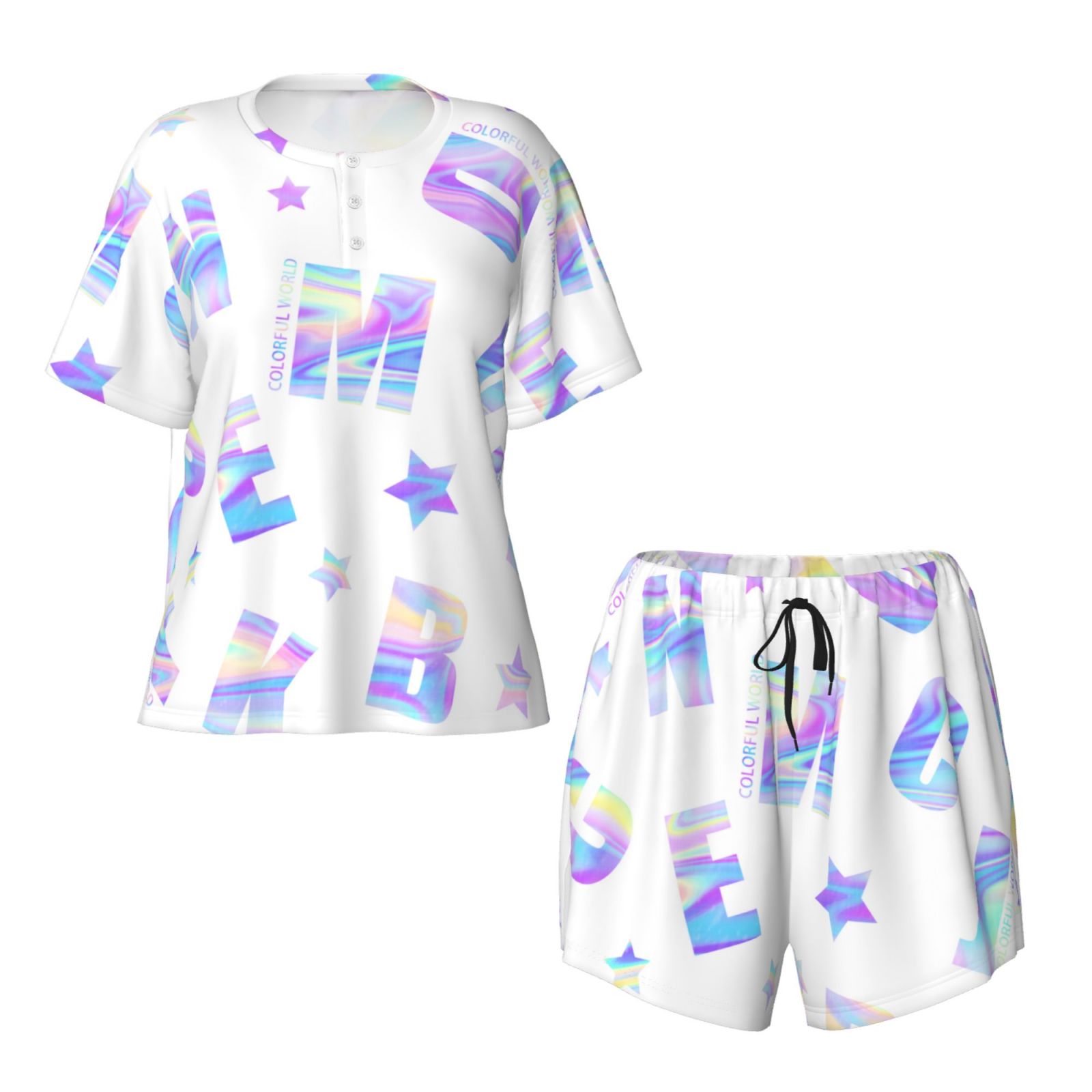 Women's Short-Sleeved Pajama