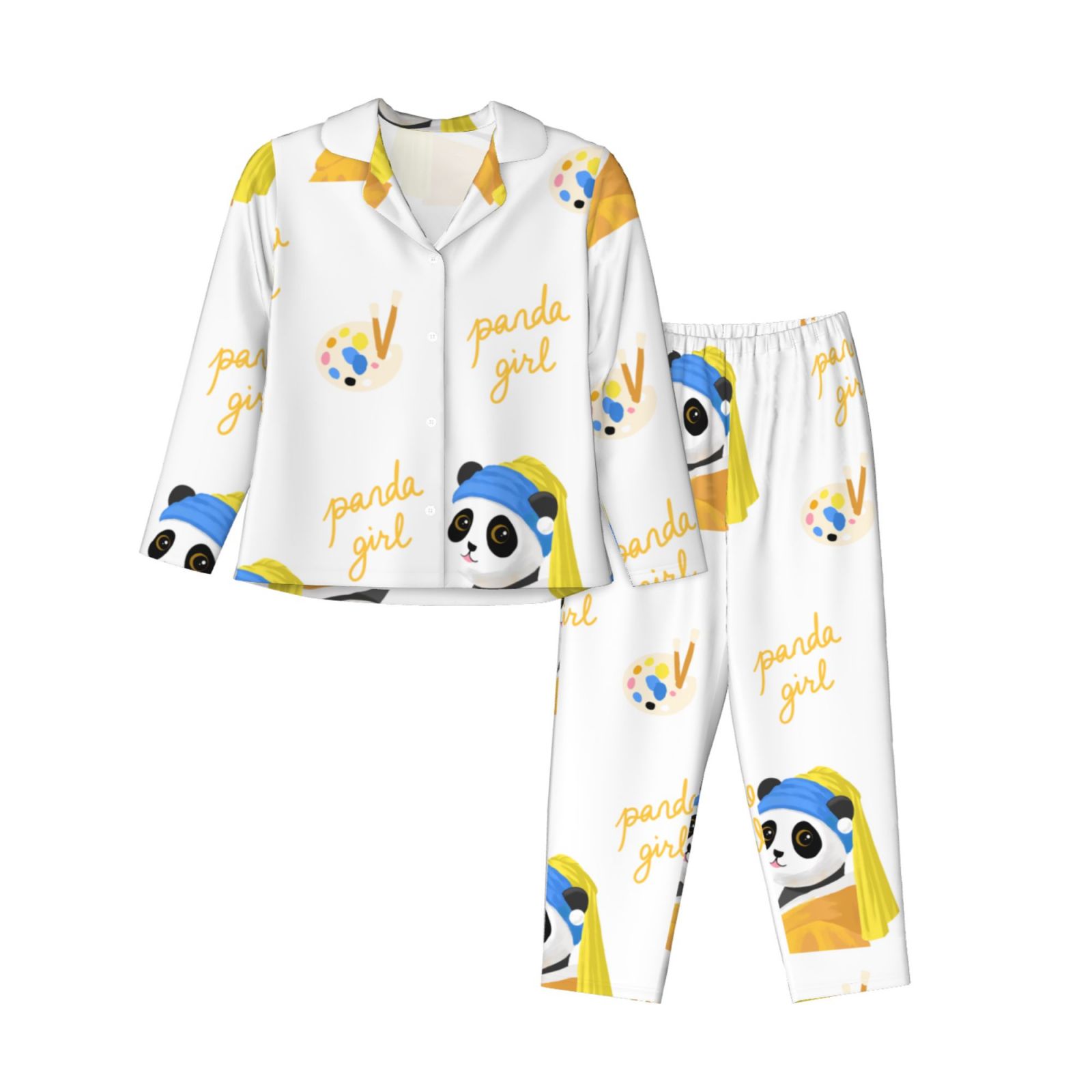 Women's Long-Sleeved Pajama Set