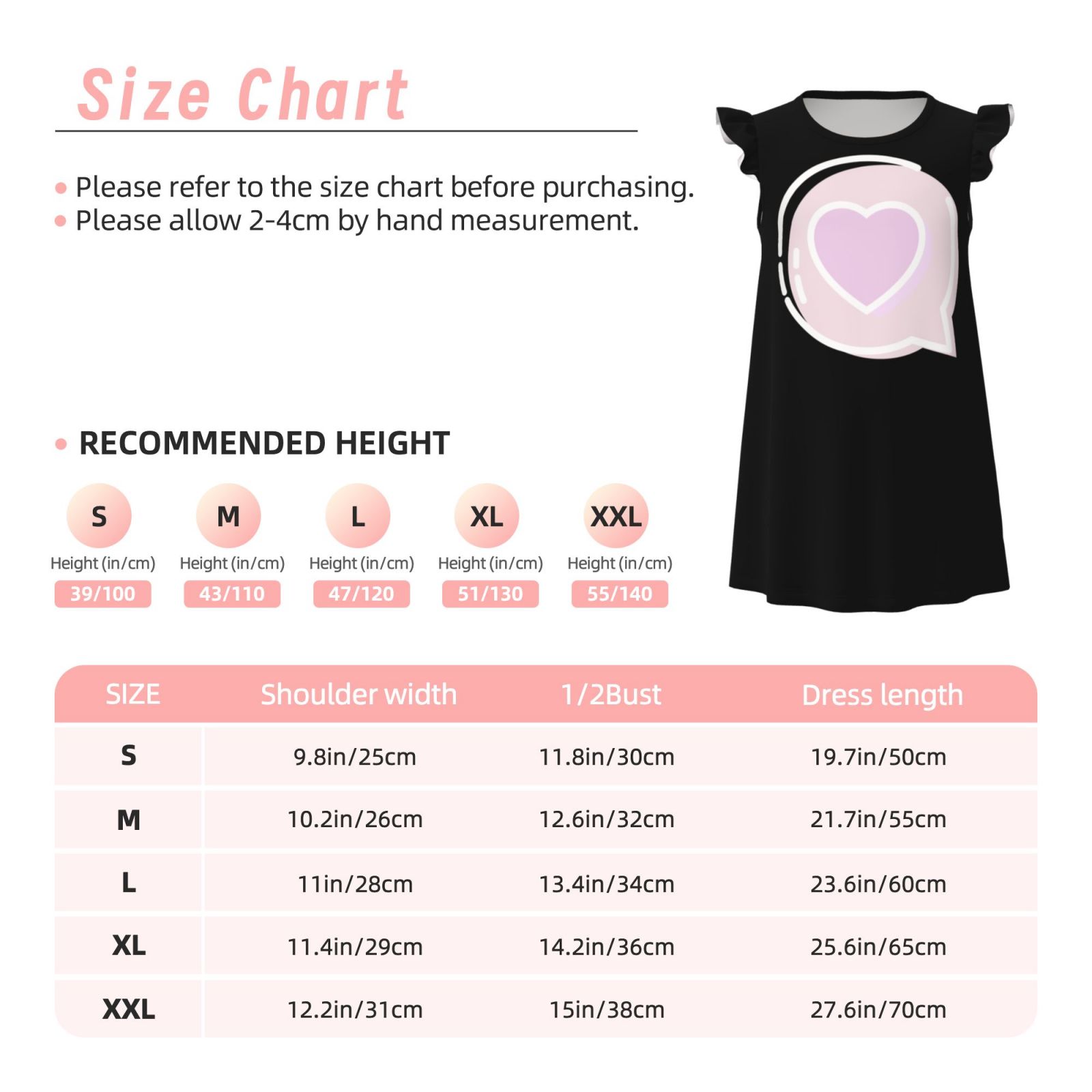Girls Nightgowns Pajamas Dress