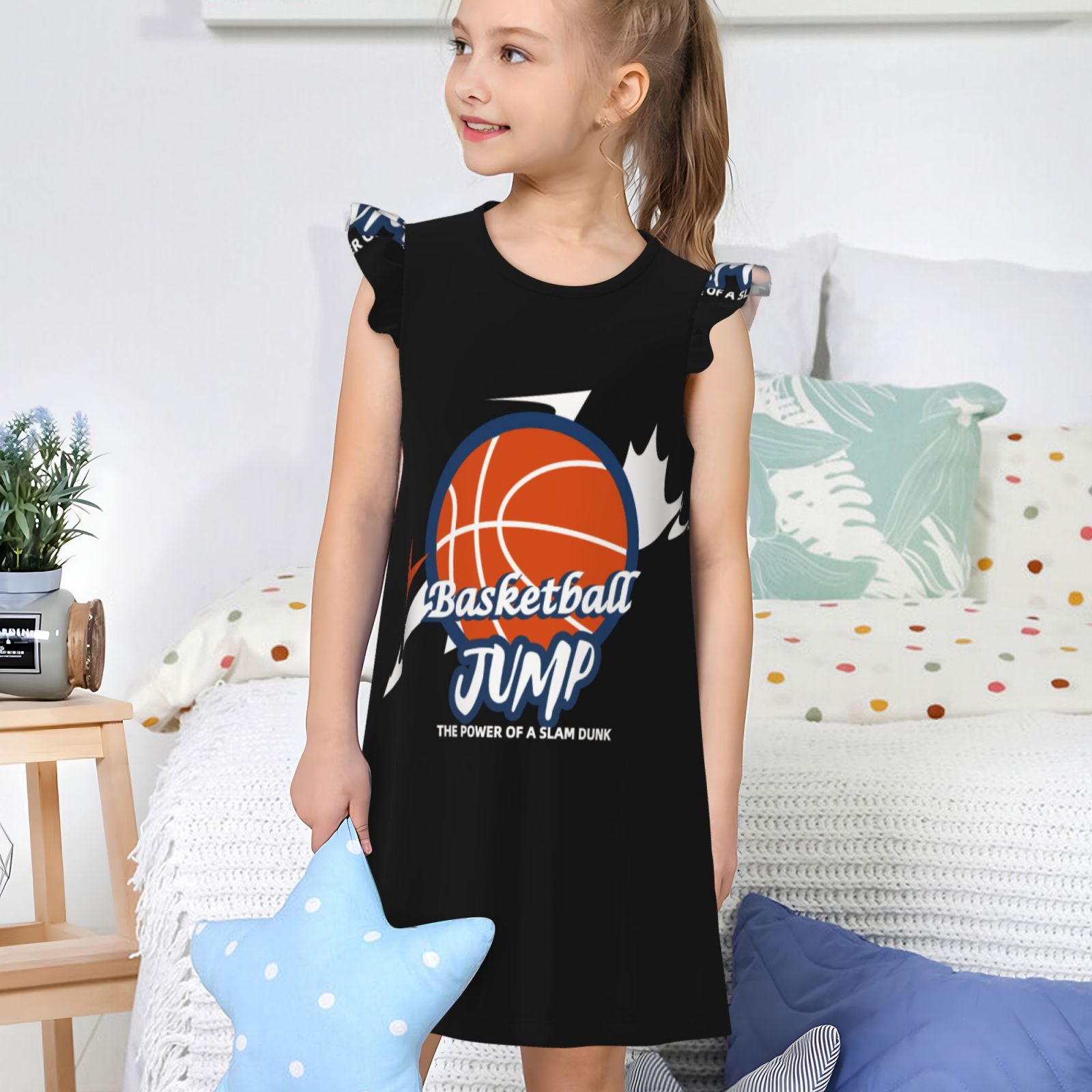 Girls Nightgowns Pajamas Dress