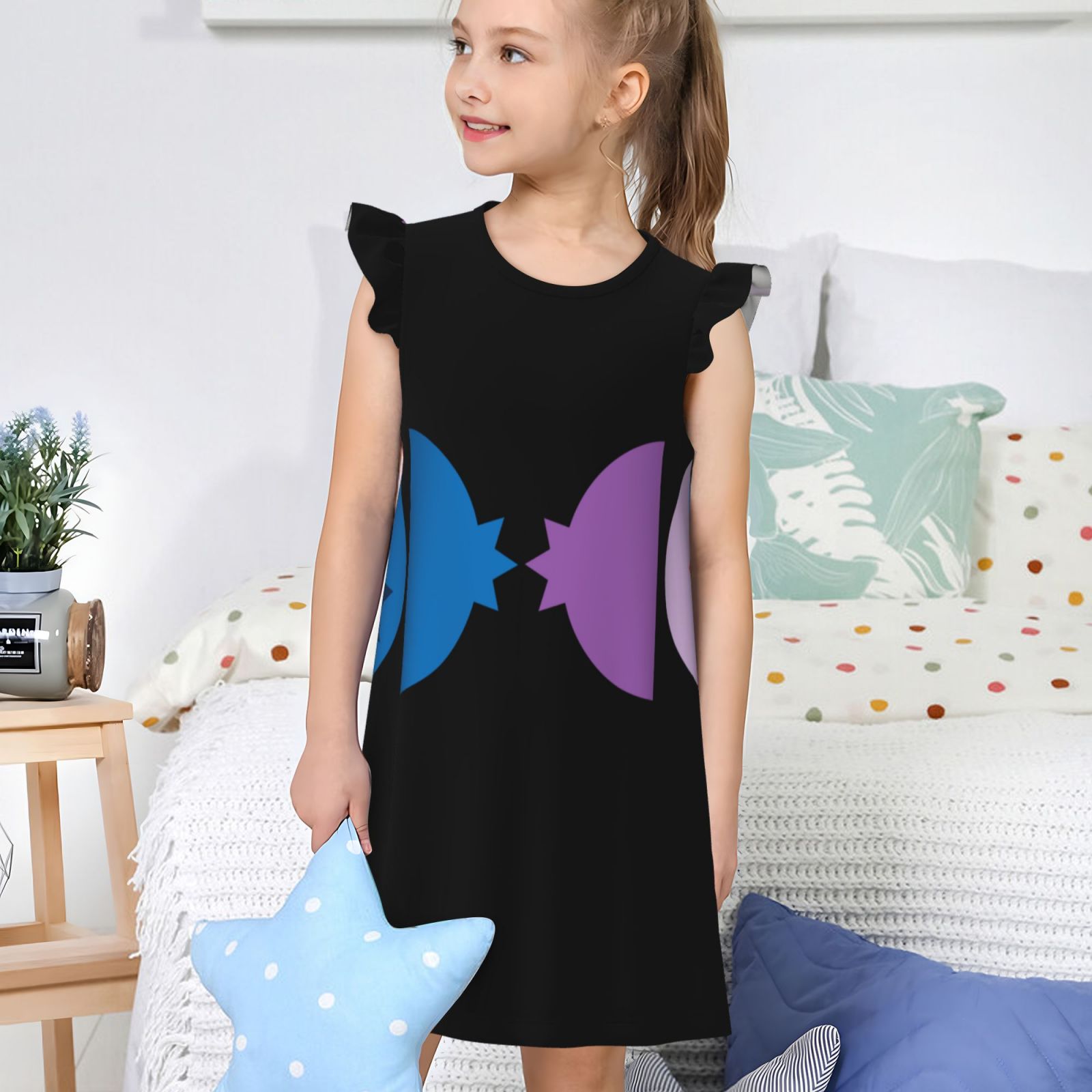 Girls Nightgowns Pajamas Dress