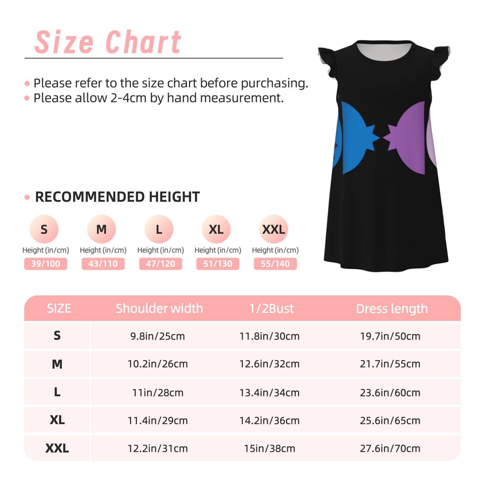 Girls Nightgowns Pajamas Dress