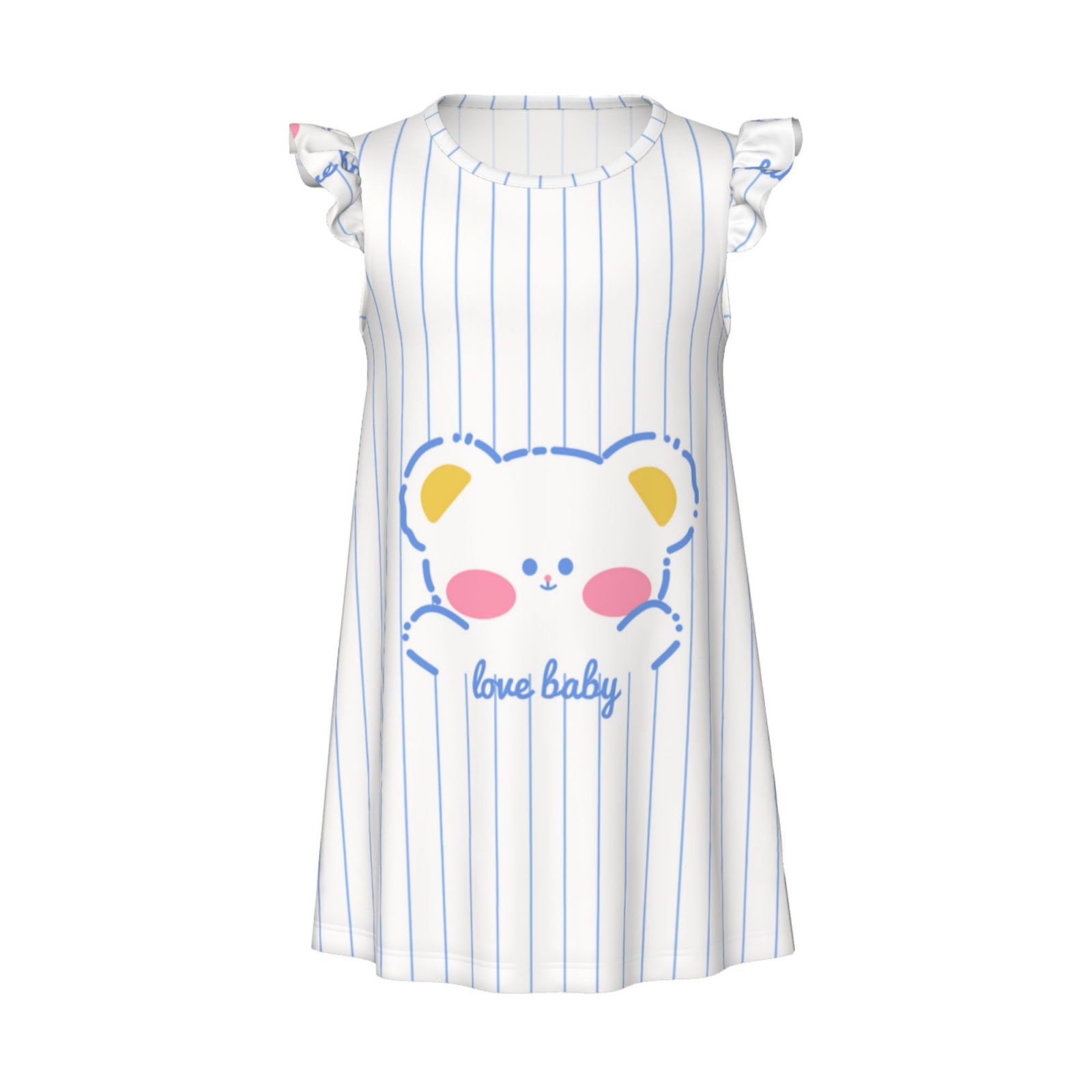 Girls Nightgowns Pajamas Dress