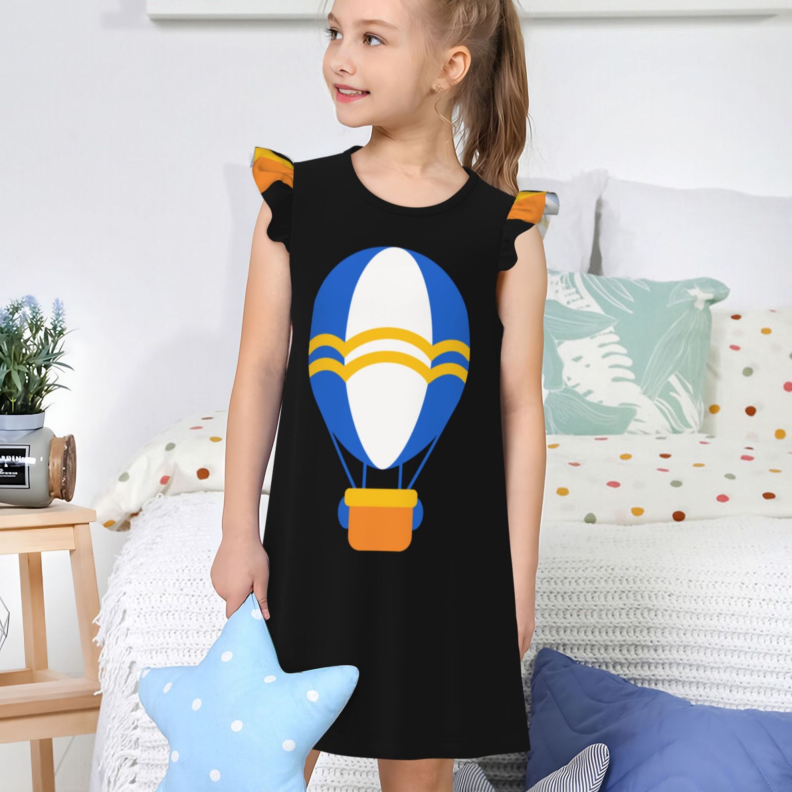 Girls Nightgowns Pajamas Dress