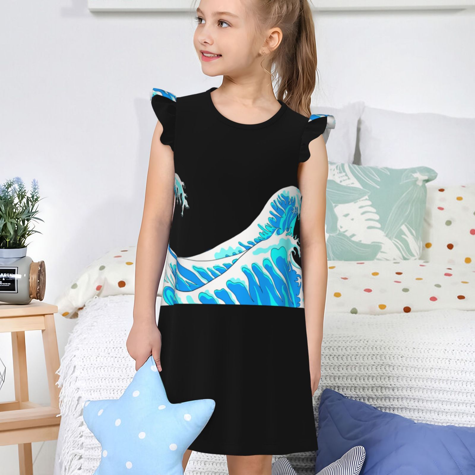 Girls Nightgowns Pajamas Dress