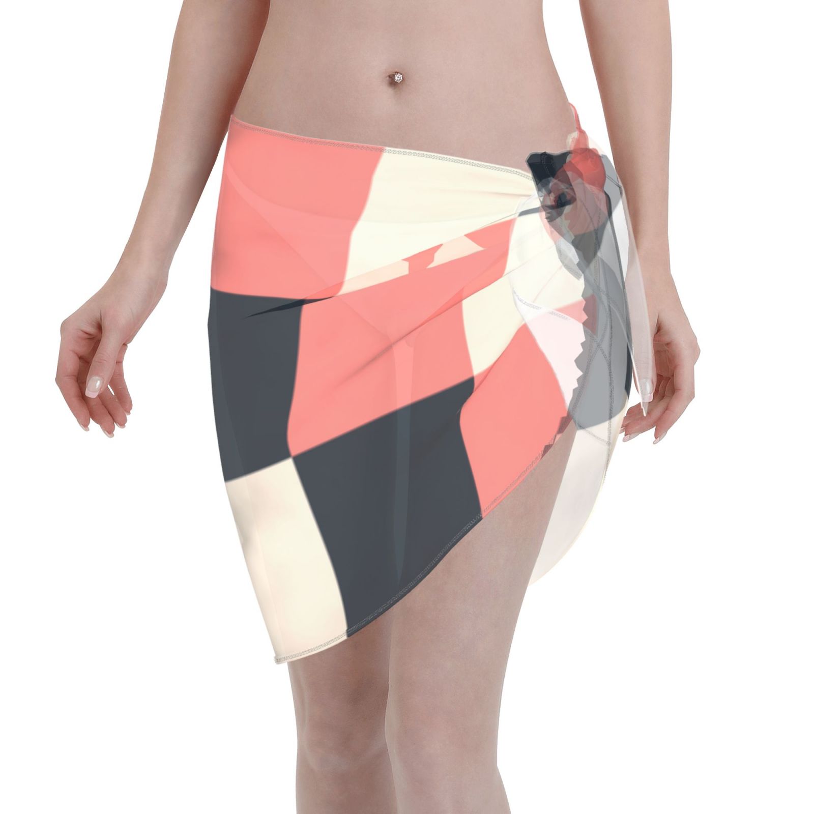 Women Short Sarongs Beach Wrap