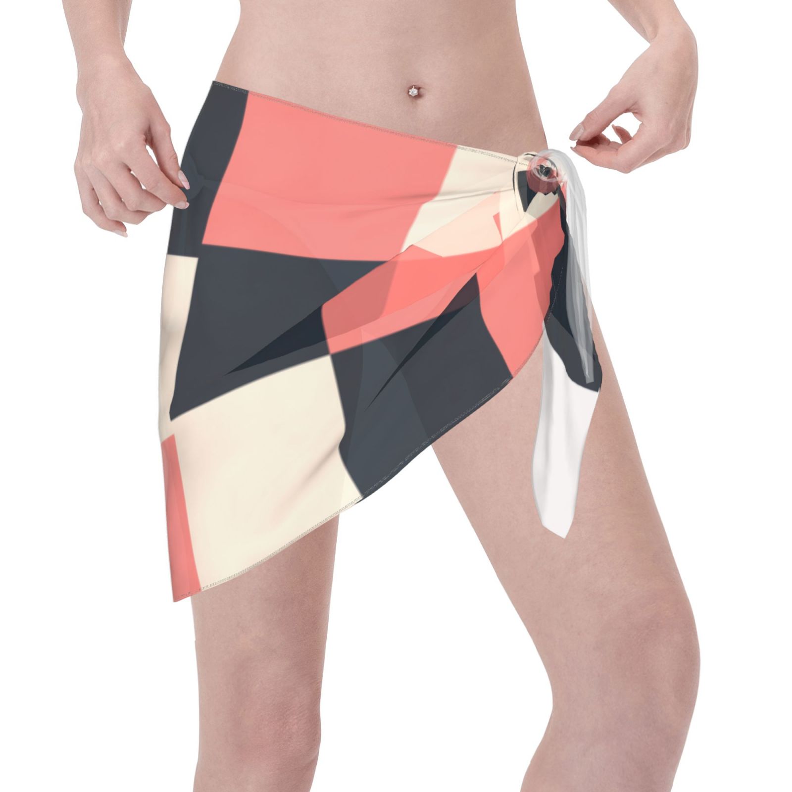 Women Short Sarongs Beach Wrap