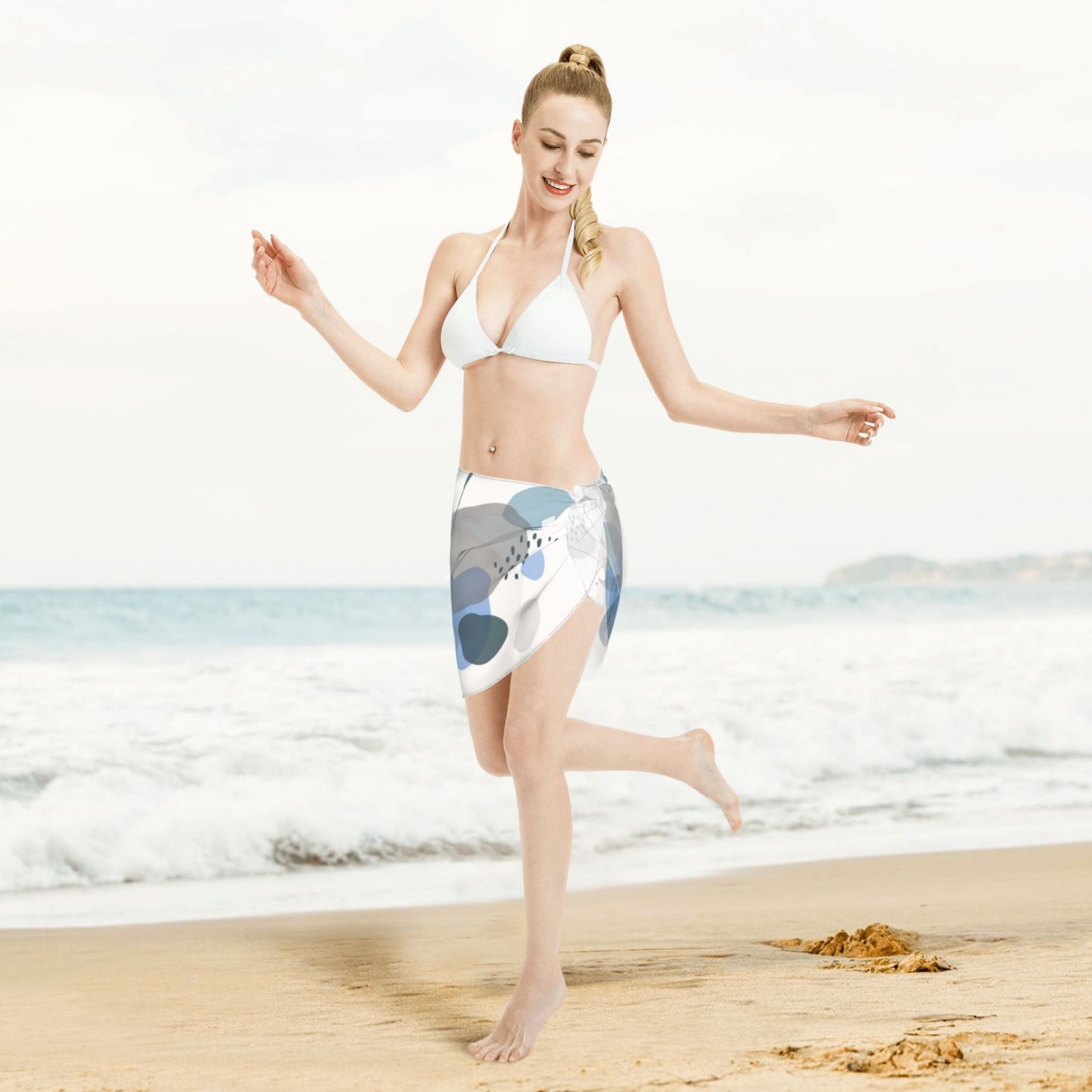 Women Short Sarongs Beach Wrap