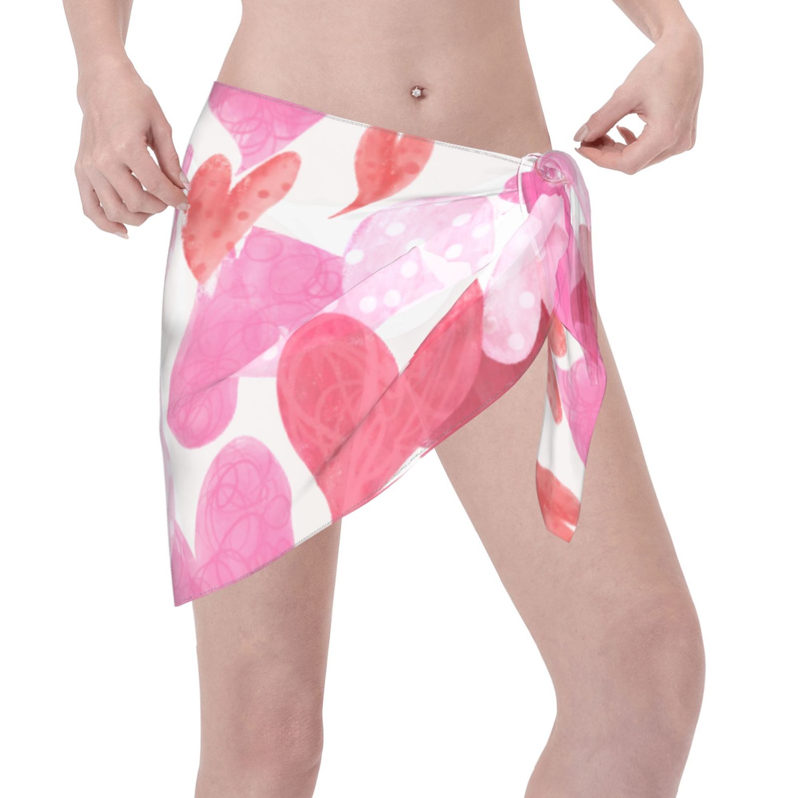 Women Short Sarongs Beach Wrap