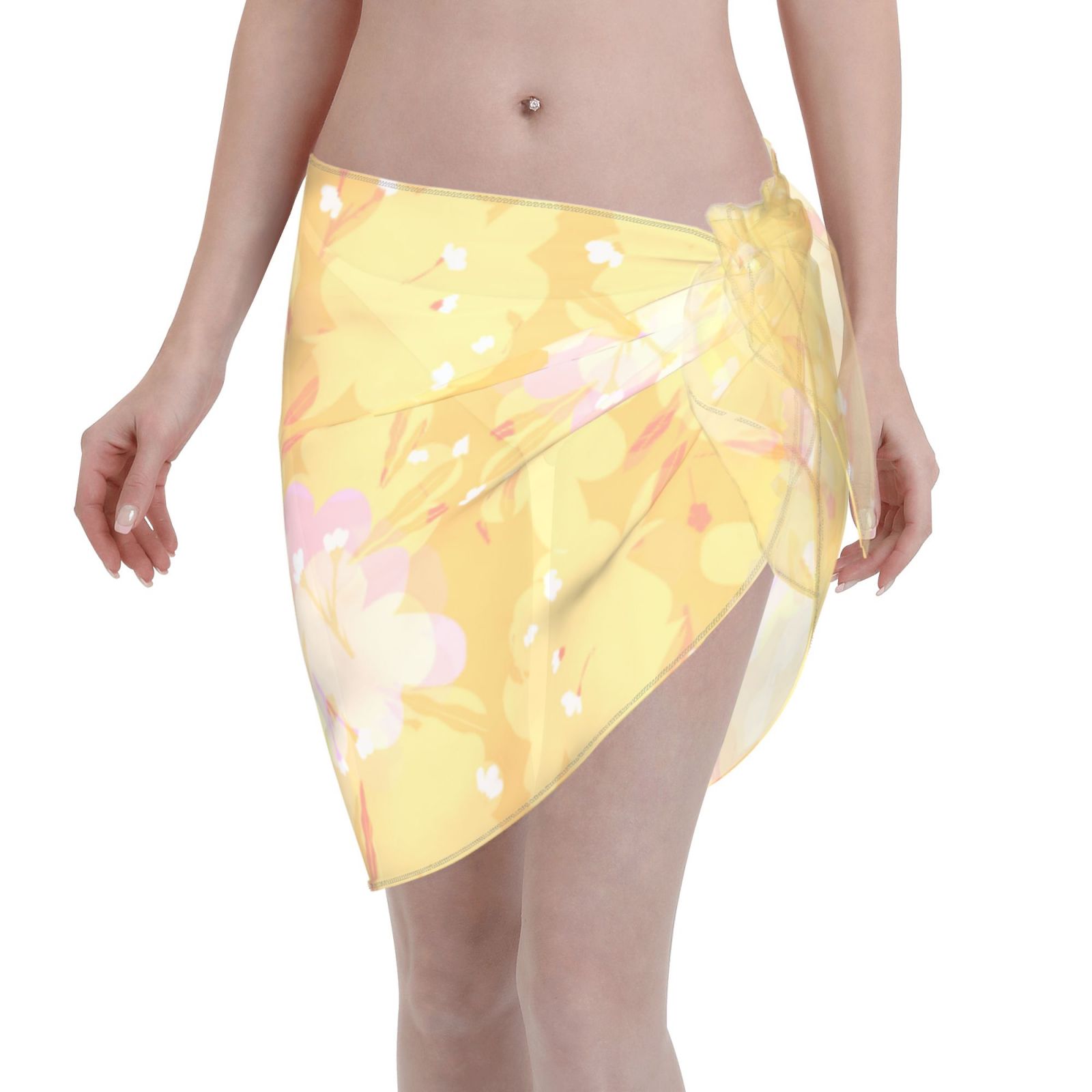 Women Short Sarongs Beach Wrap