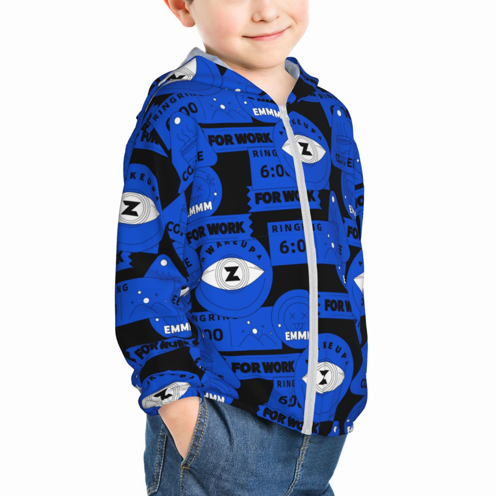 Kids Sun Protection Hoodie