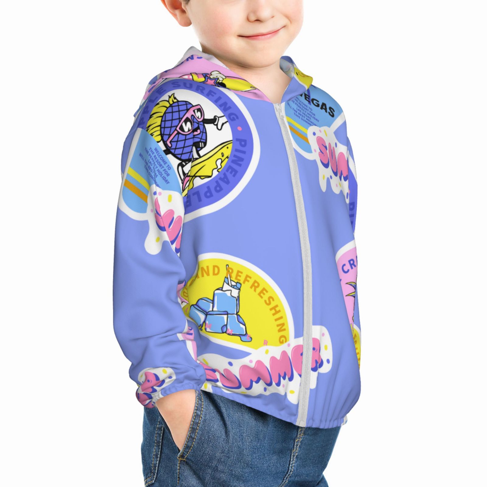 Kids Sun Protection Hoodie