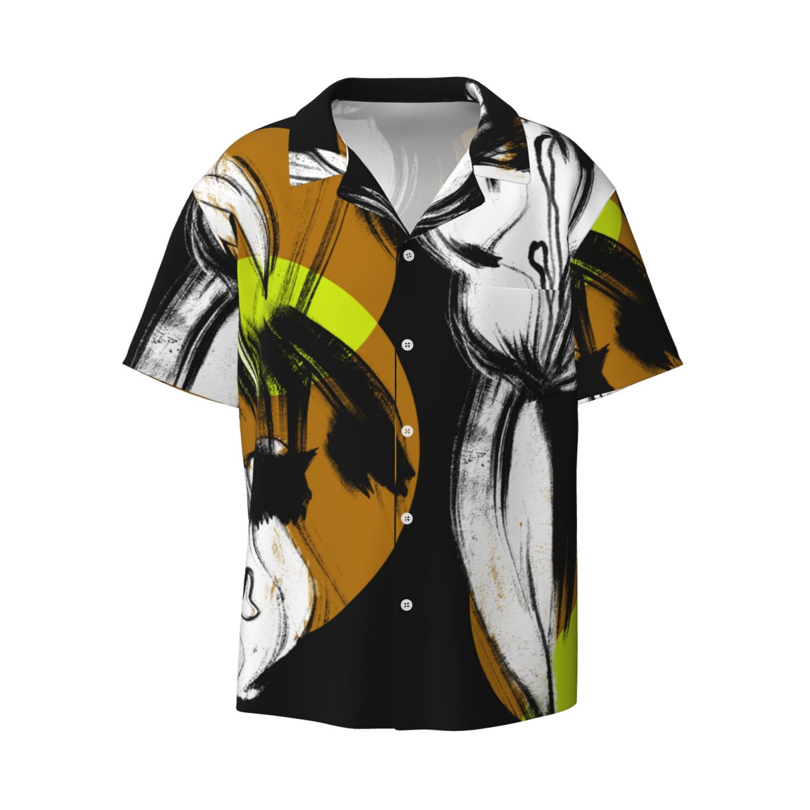 Men's Casual Short-sleeved Shirt